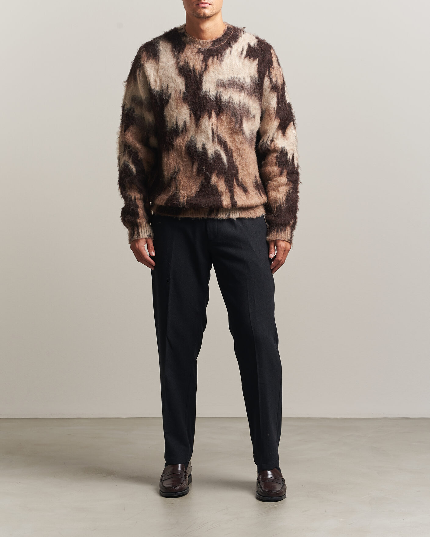 Homme | Pulls Et Tricots | LES DEUX | Forrest Crewneck Knit Brown