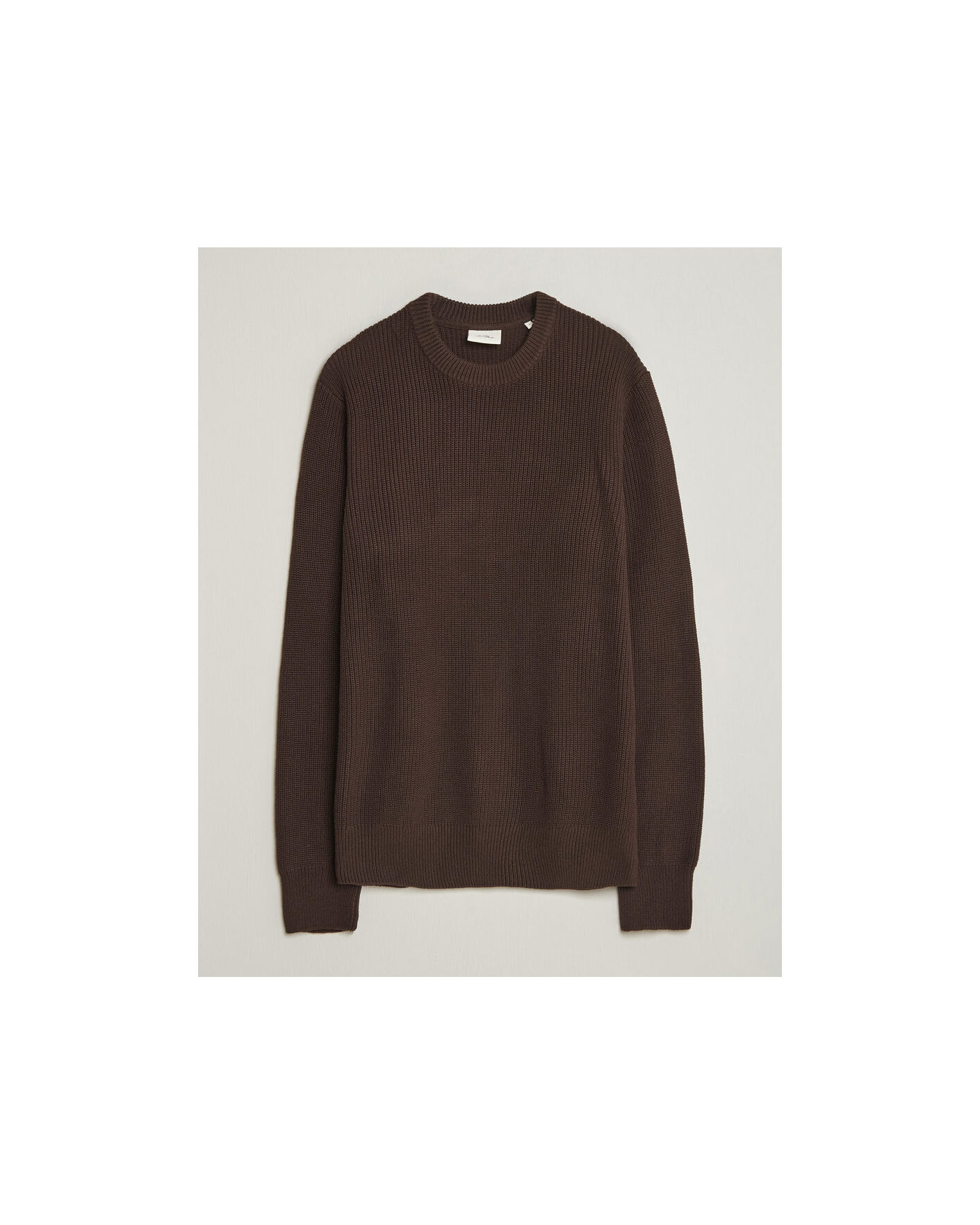 Homme | Pulls Et Tricots | LES DEUX | Rib Crewneck Knit Molé Brown