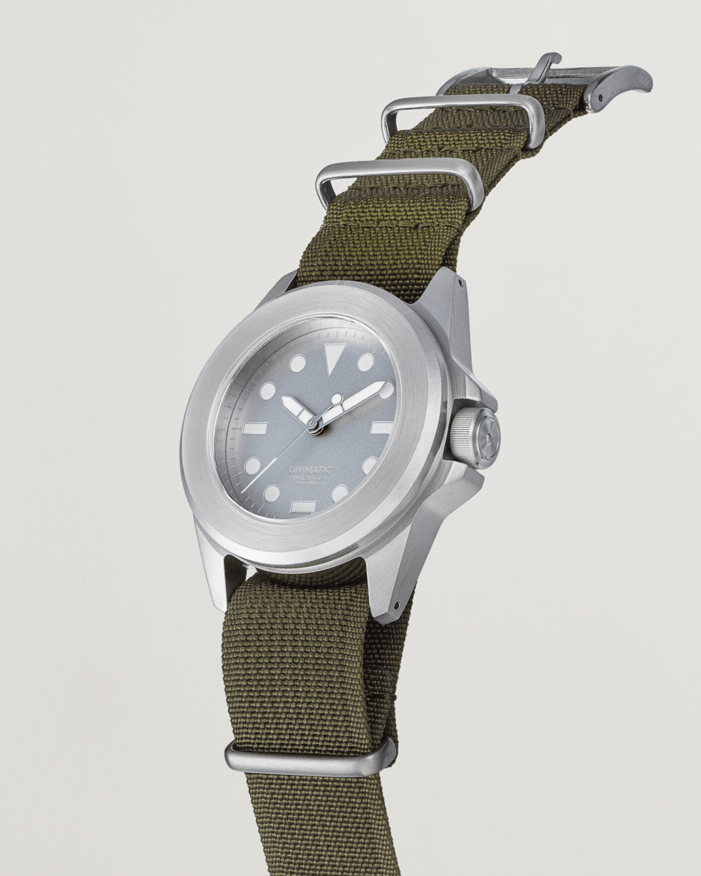 Homme | UNIMATIC Modello Quattro Limited Military Watch Grey | UNIMATIC | Modello Quattro Limited Military Watch Grey
