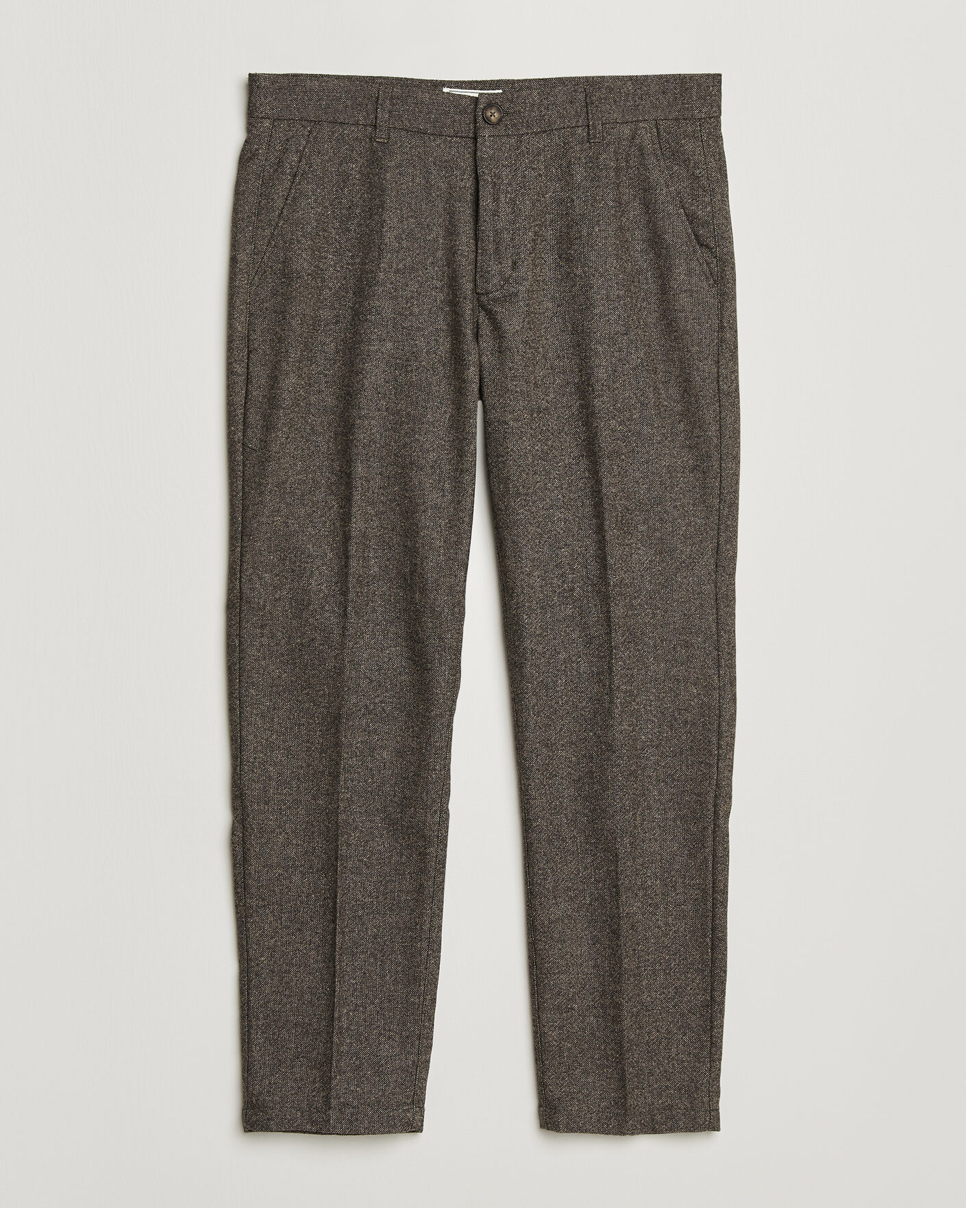 Homme | Pantalons | LES DEUX | Wool Melange Reg Suit Pants Caribou
