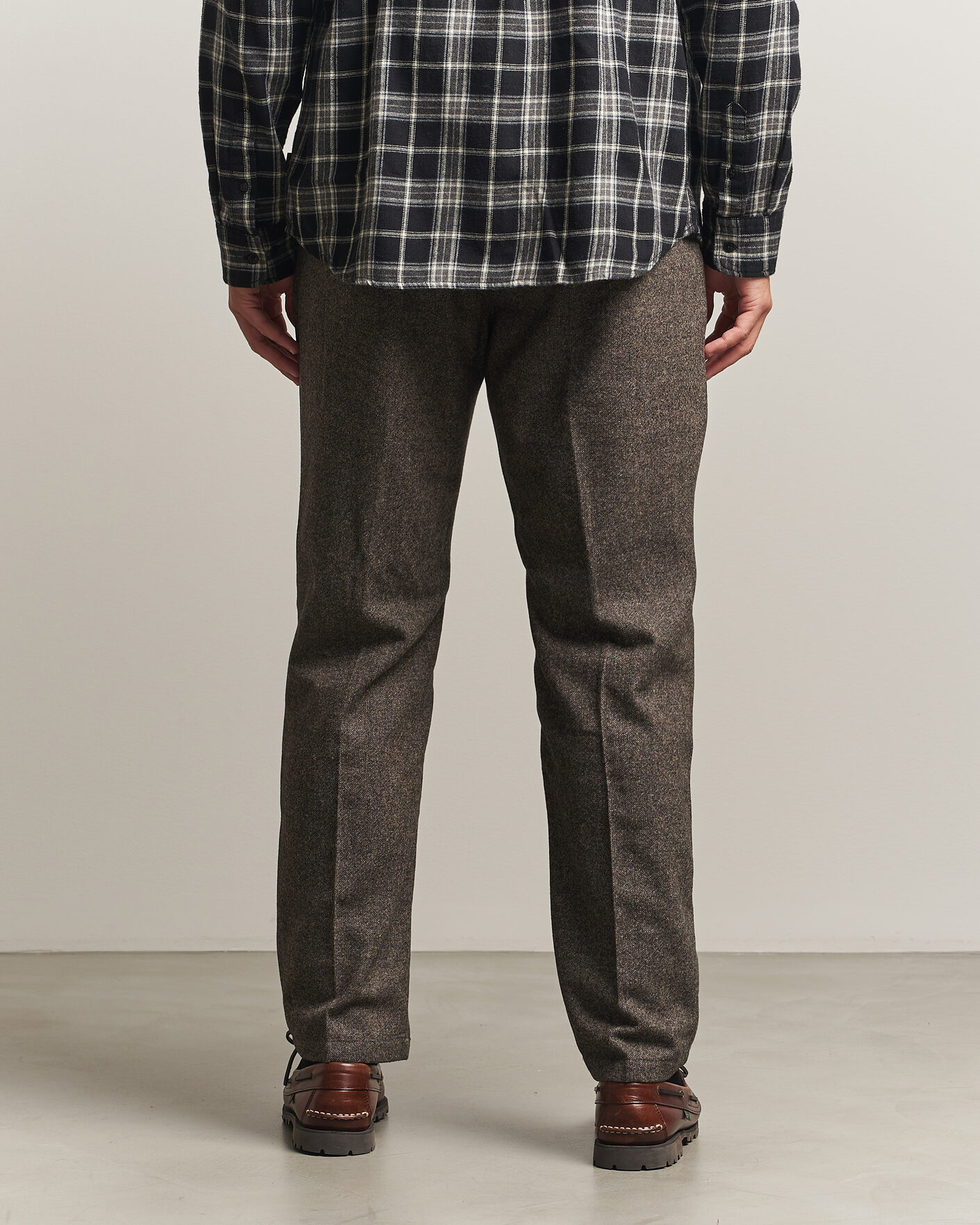 Homme | Pantalons | LES DEUX | Wool Melange Reg Suit Pants Caribou