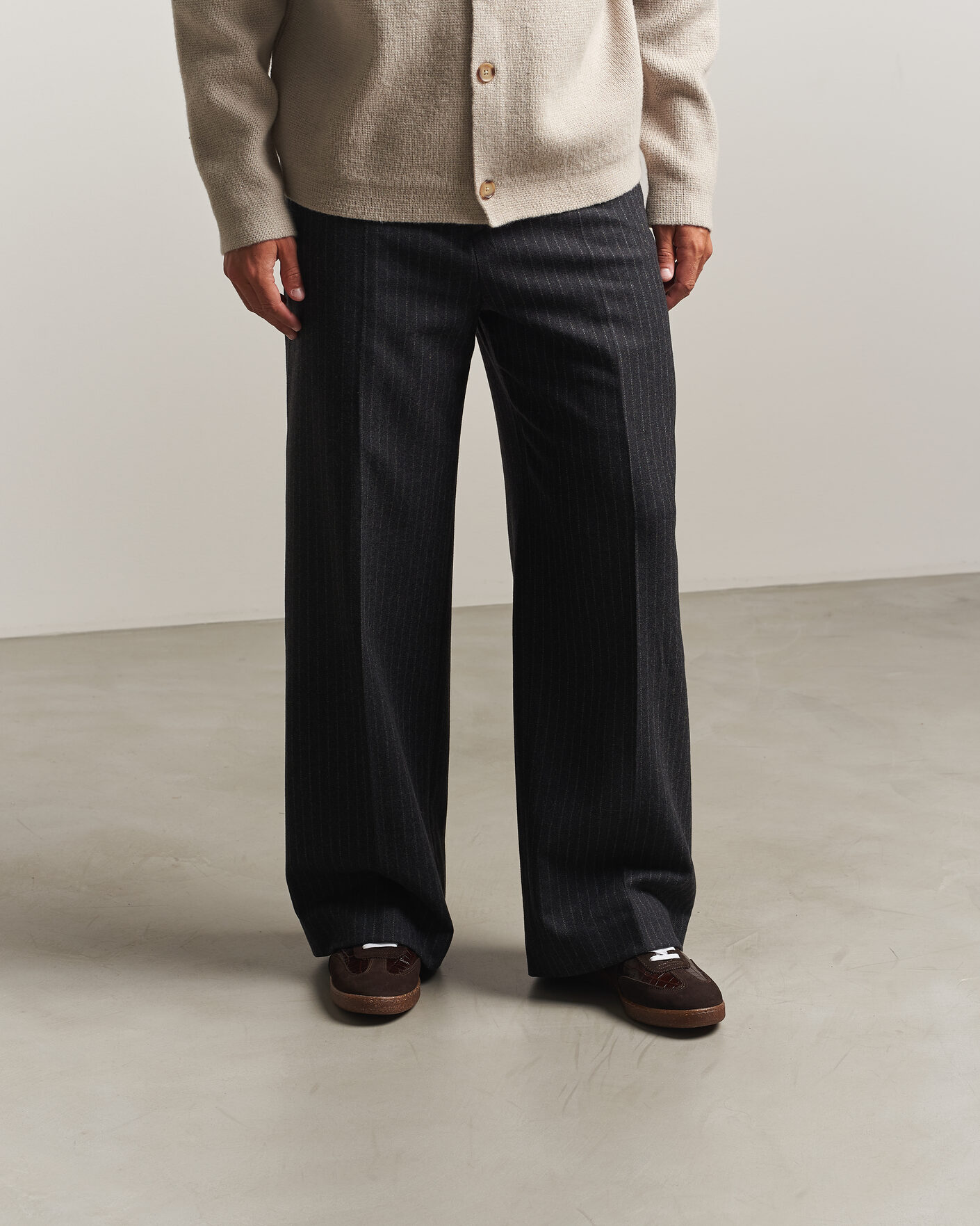 Homme | Baskets | LES DEUX | Croco Sneaker Molé Brown