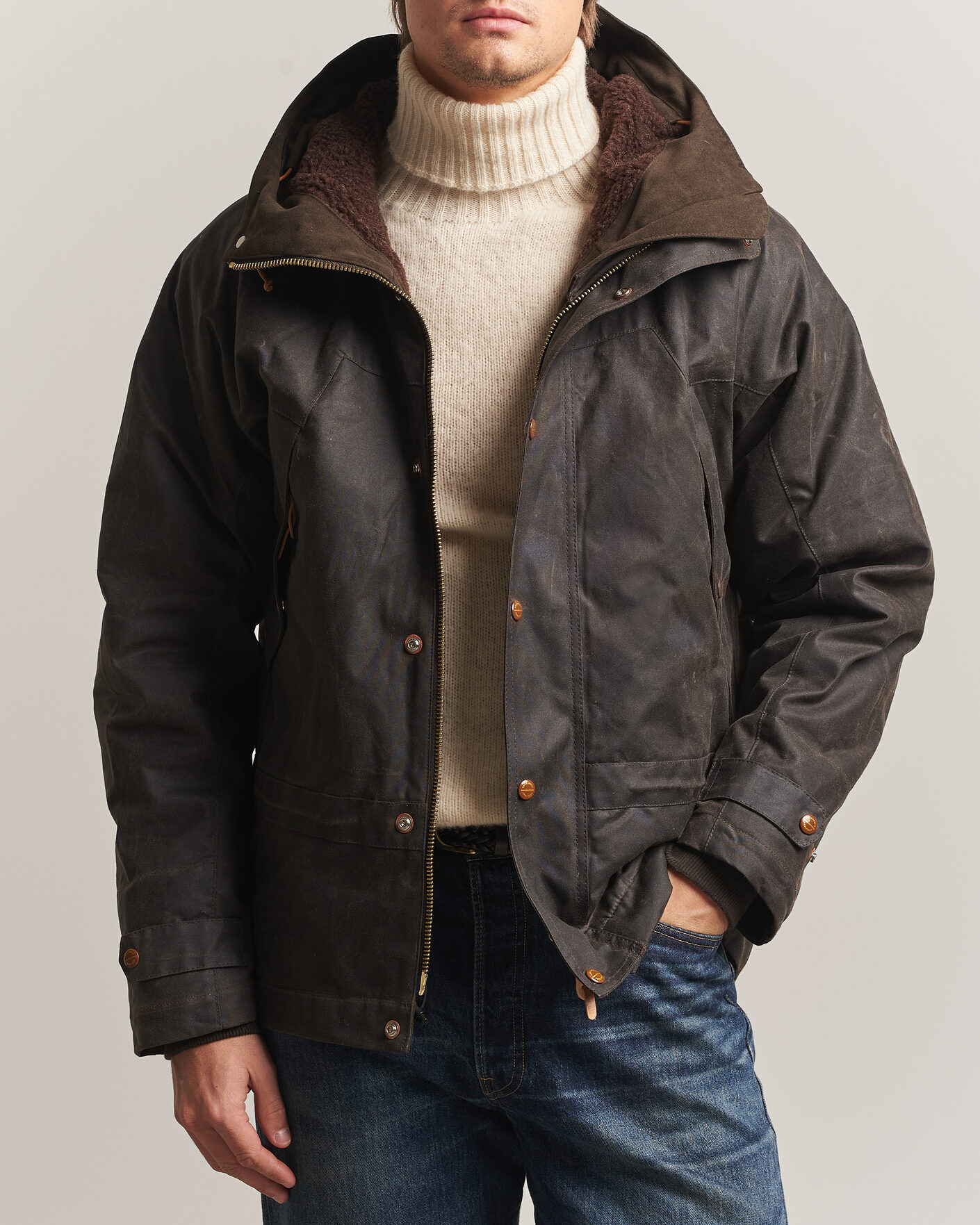 Homme | Manteaux Et Vestes | Manifattura Ceccarelli | Mountain Jacket Chocolate