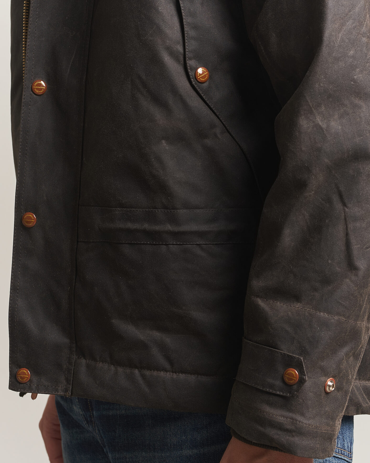Homme | Manteaux Et Vestes | Manifattura Ceccarelli | Mountain Jacket Chocolate