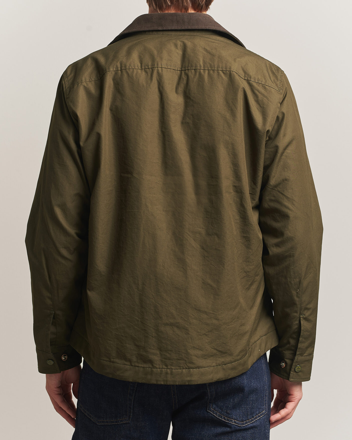 Homme | Manteaux Et Vestes | Manifattura Ceccarelli | Double Pocket Shirt Jacket Military Green