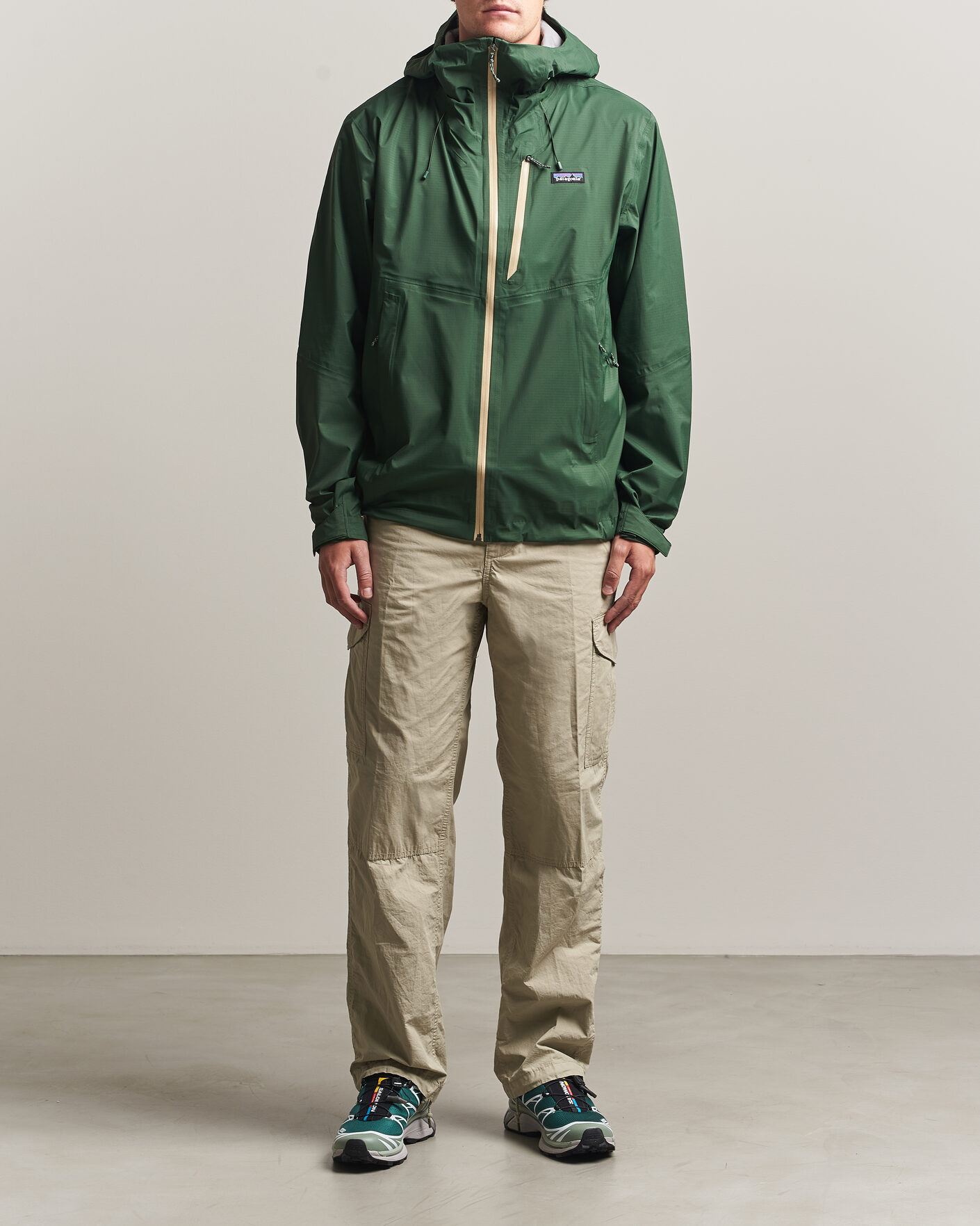 Homme | Manteaux Et Vestes | Patagonia | Granite Crest Rain Jacket Treeline Green