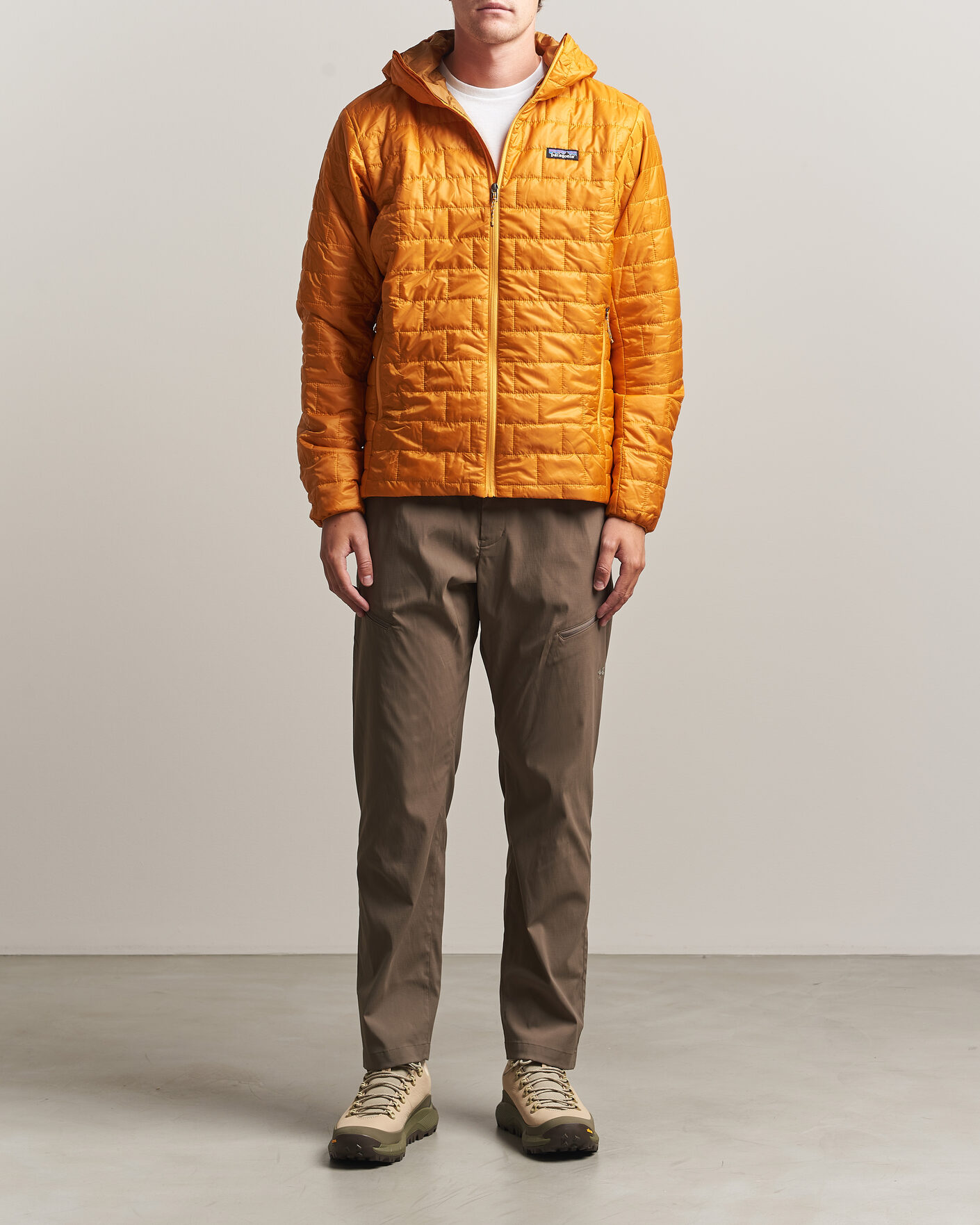 Homme | Manteaux Et Vestes | Patagonia | Nano Puff Hoodie Autumn Orange