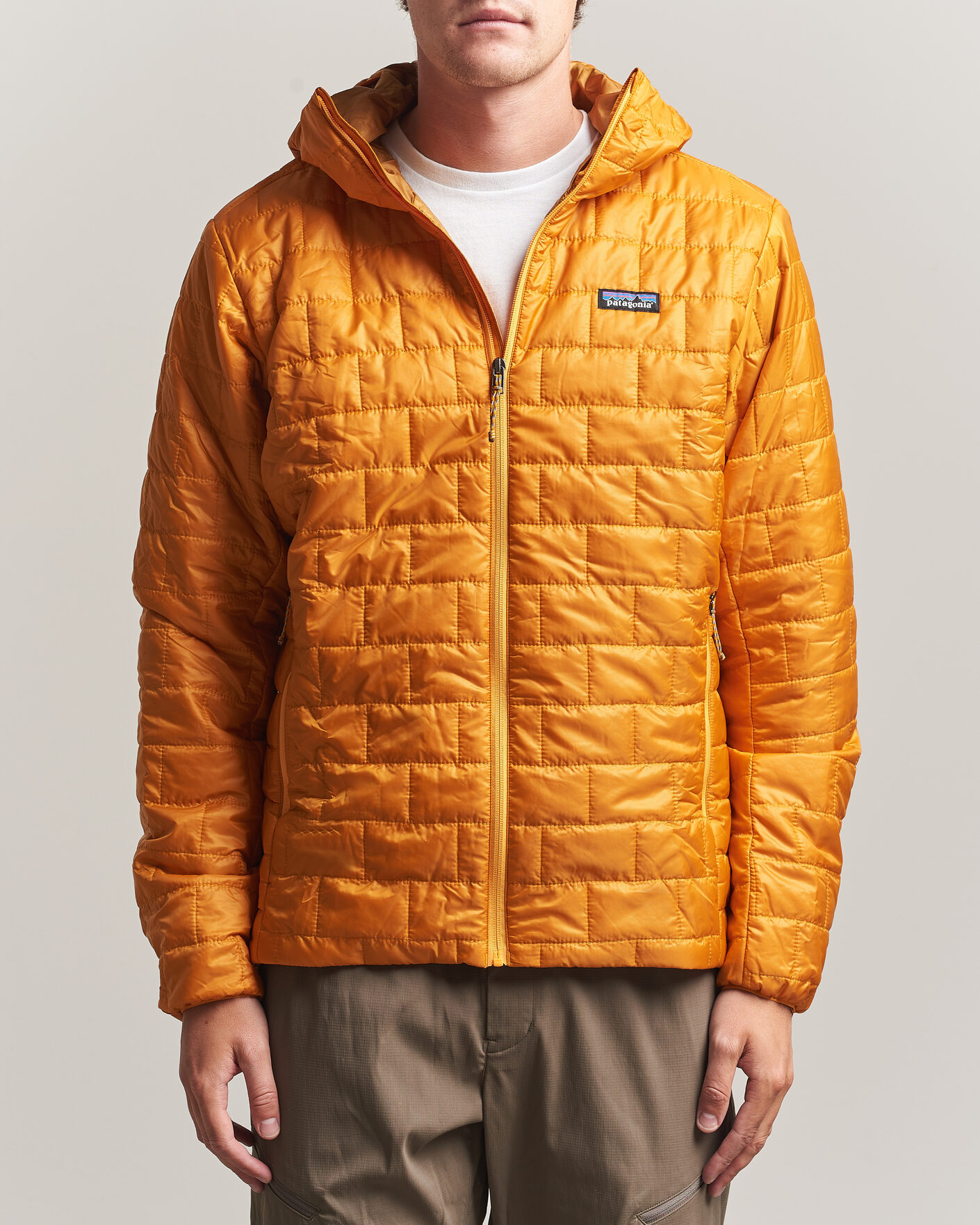 Homme | Manteaux Et Vestes | Patagonia | Nano Puff Hoodie Autumn Orange