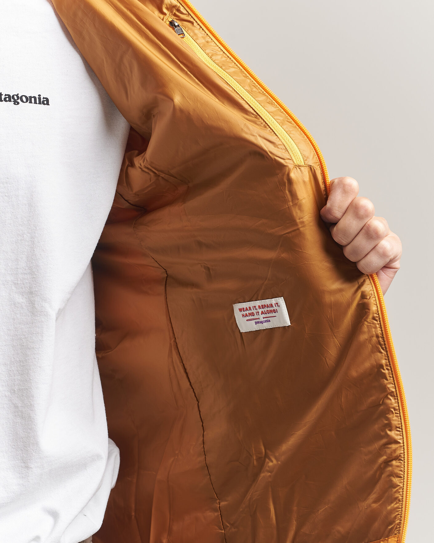 Homme | Manteaux Et Vestes | Patagonia | Nano Puff Hoodie Autumn Orange
