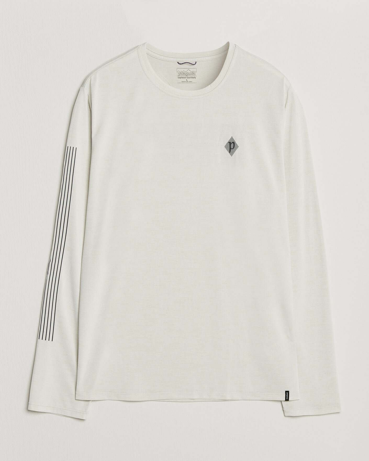 Homme | T-shirts | Patagonia | Long Sleeve Cap Cool Shirt Dyno White