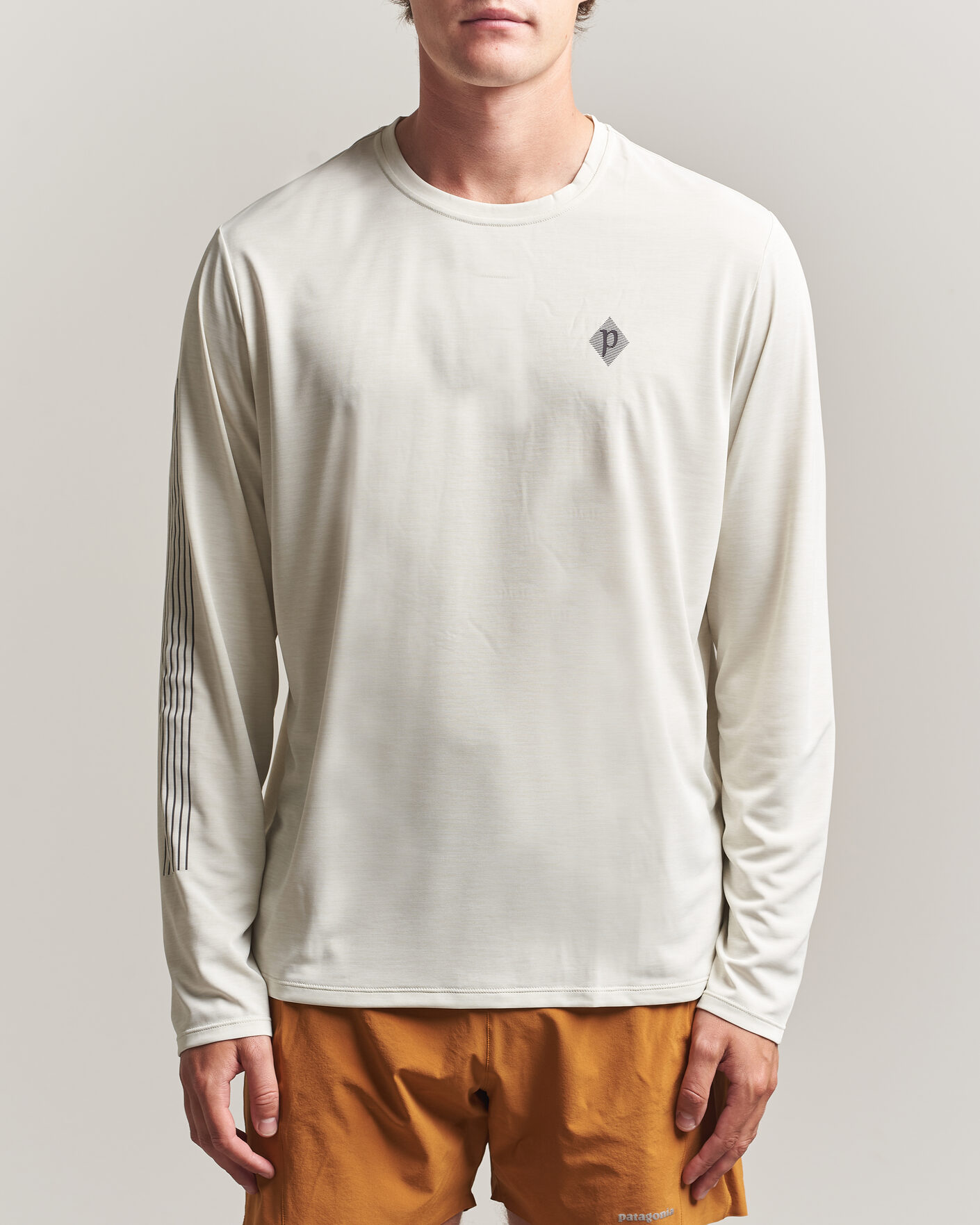Homme | T-shirts | Patagonia | Long Sleeve Cap Cool Shirt Dyno White