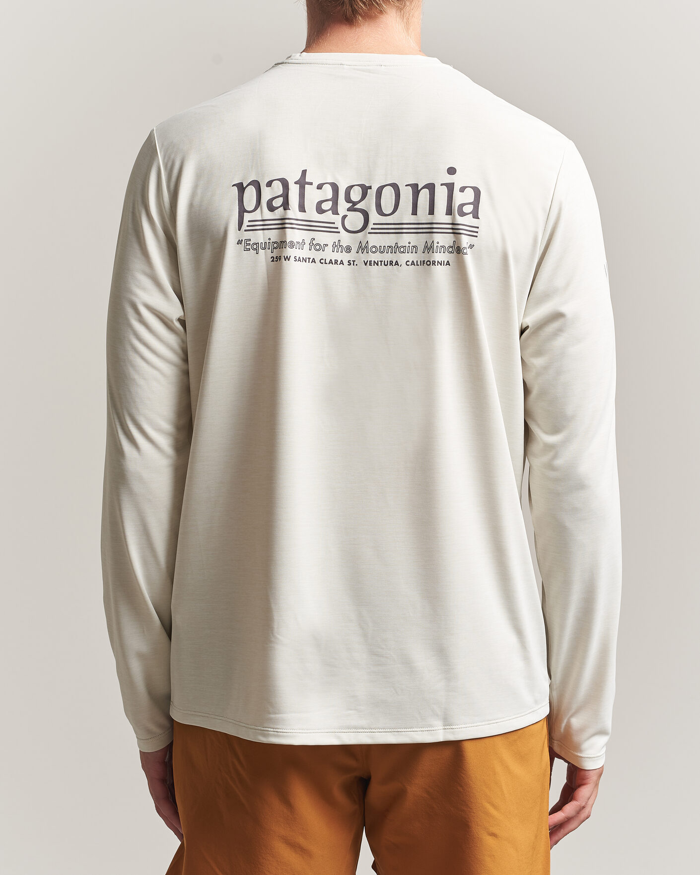 Homme | T-shirts | Patagonia | Long Sleeve Cap Cool Shirt Dyno White