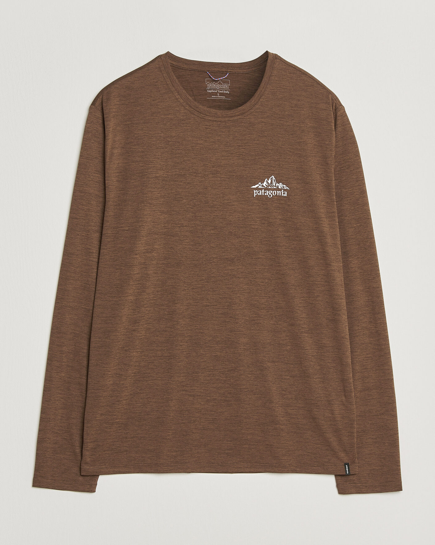Homme | T-shirts | Patagonia | Long Sleeve Cap Cool Shirt Berm Brown