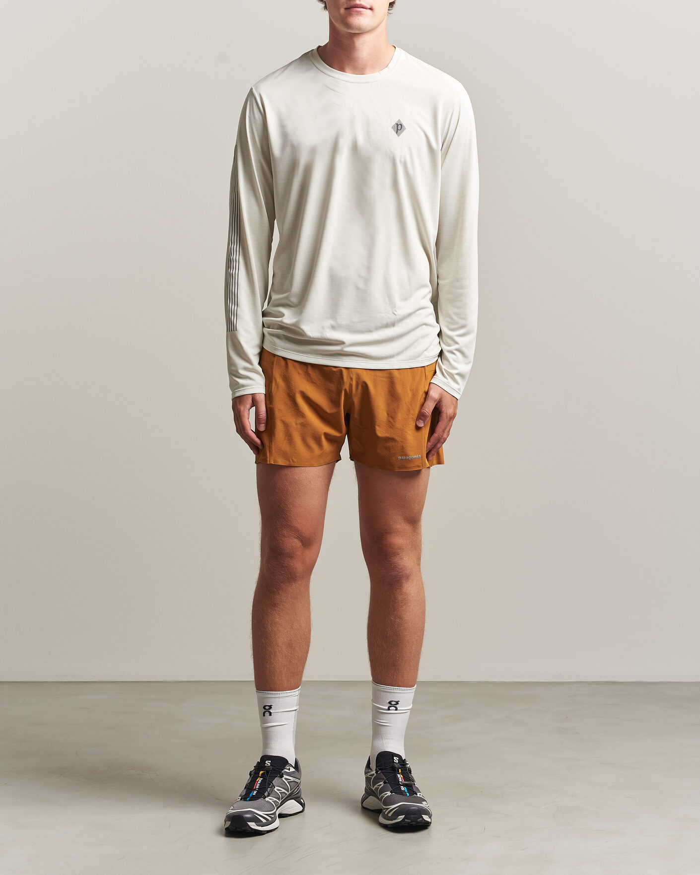 Homme | Shorts | Patagonia | Strider Pro 5 Inch Short Cinnamon Brown