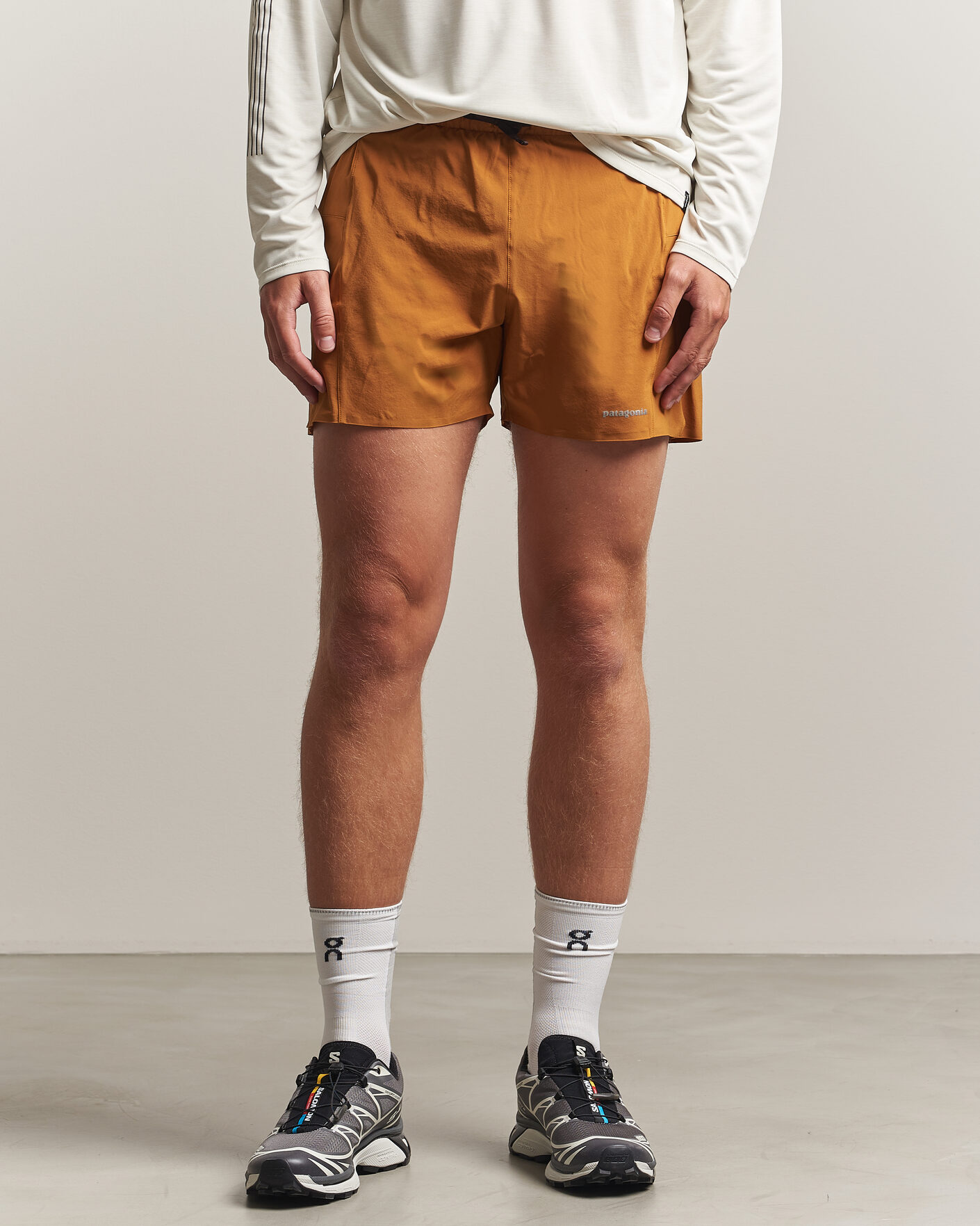 Homme | Shorts | Patagonia | Strider Pro 5 Inch Short Cinnamon Brown