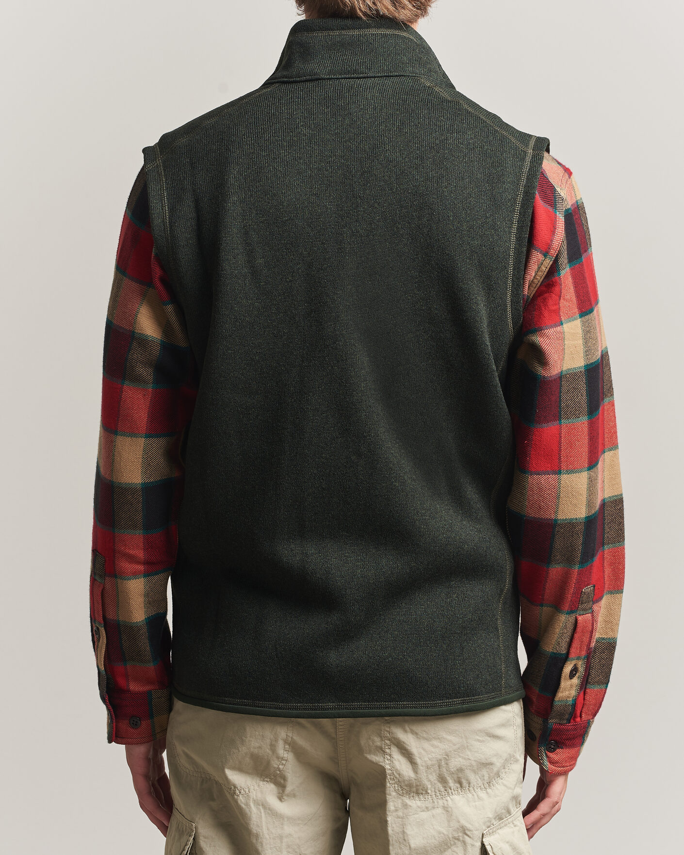 Homme | Gilets | Patagonia | Better Sweater Vest Old Growth Green