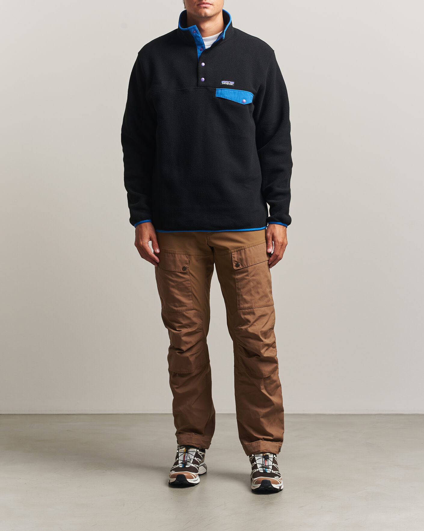 Homme | Pulls Et Tricots | Patagonia | Synch Snap T Half Zip Fleece Black