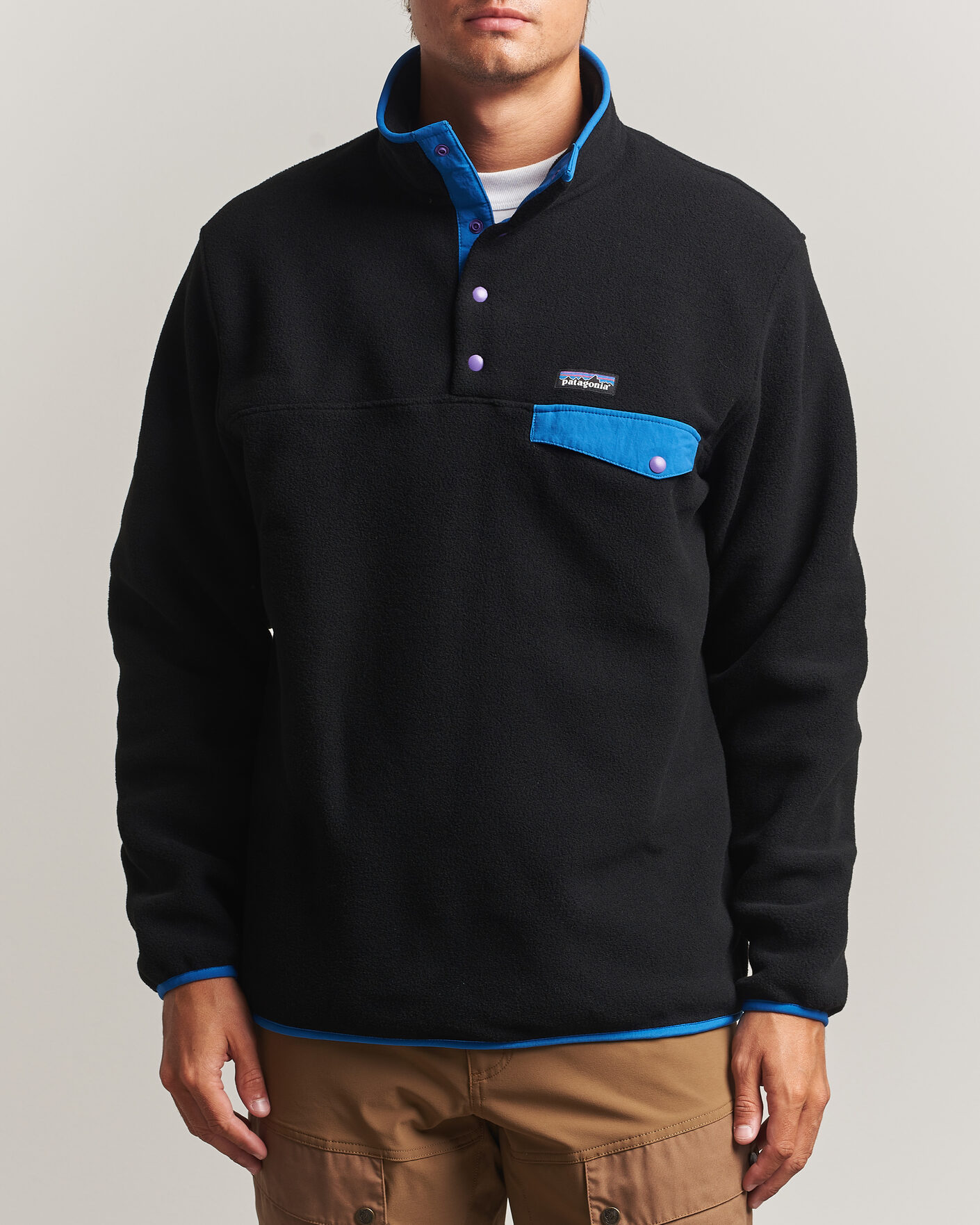 Homme | Pulls Et Tricots | Patagonia | Synch Snap T Half Zip Fleece Black