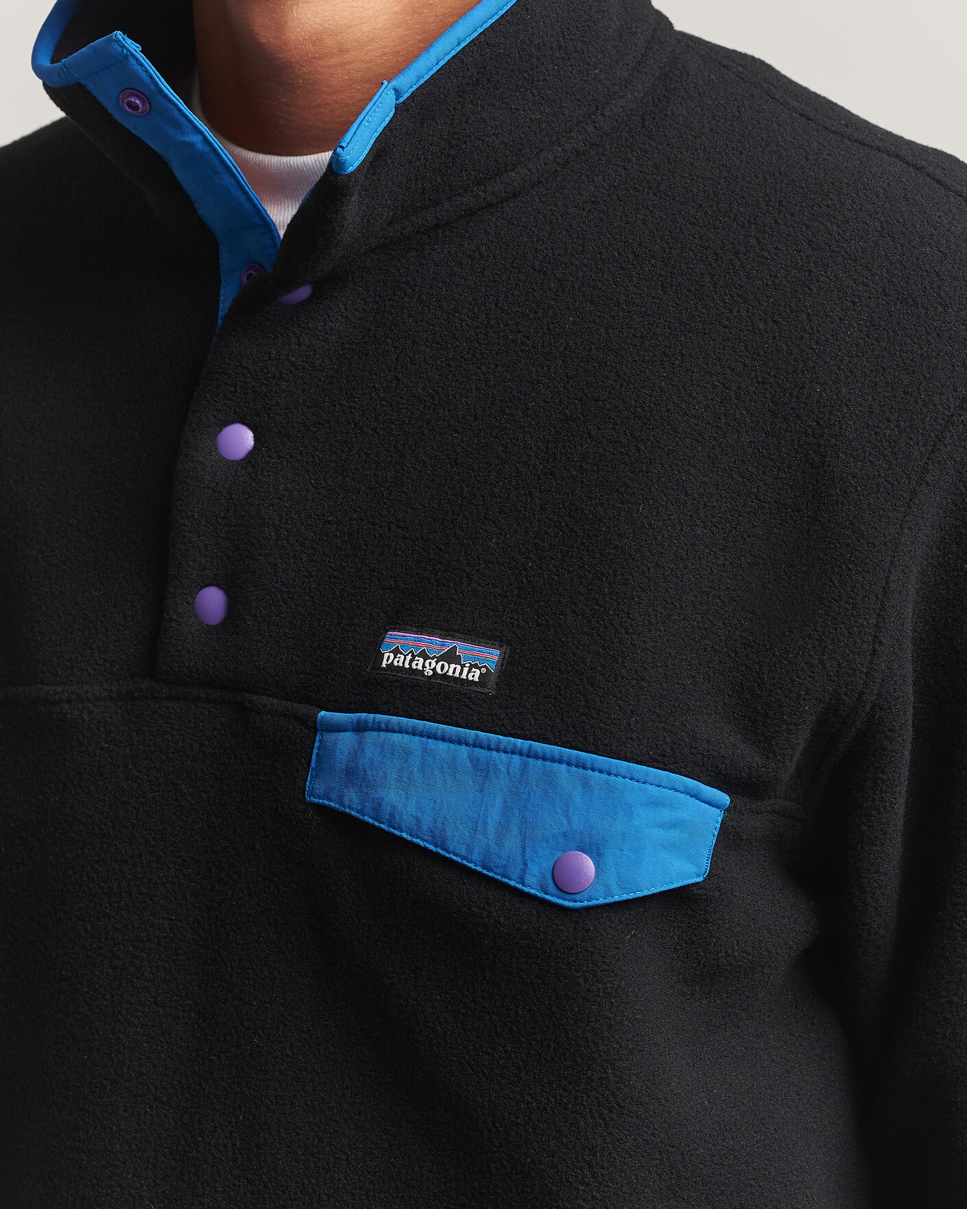 Homme | Pulls Et Tricots | Patagonia | Synch Snap T Half Zip Fleece Black