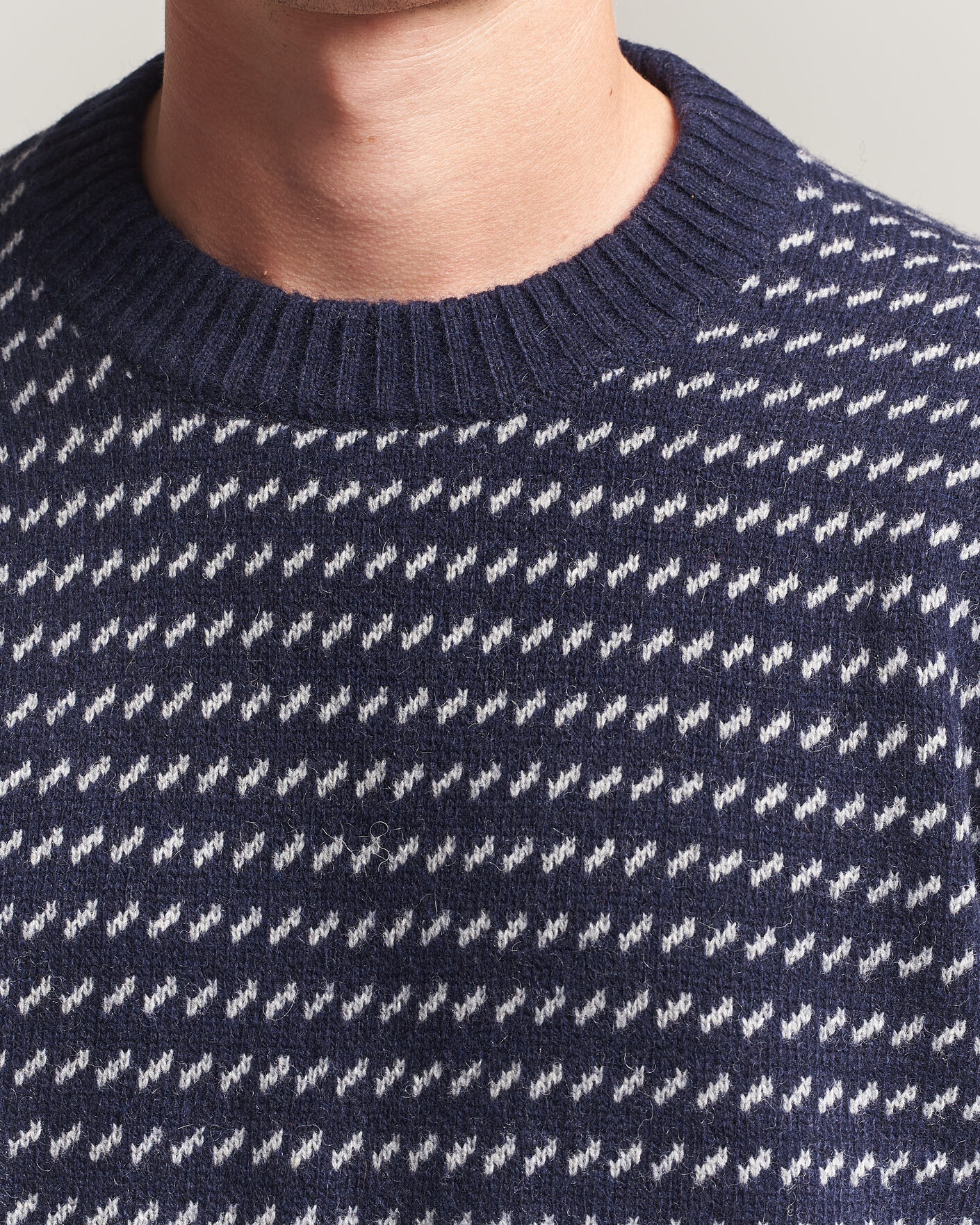 Homme | Pulls Et Tricots | Patagonia | Recycled Wool Blend Sweater Classic Navy