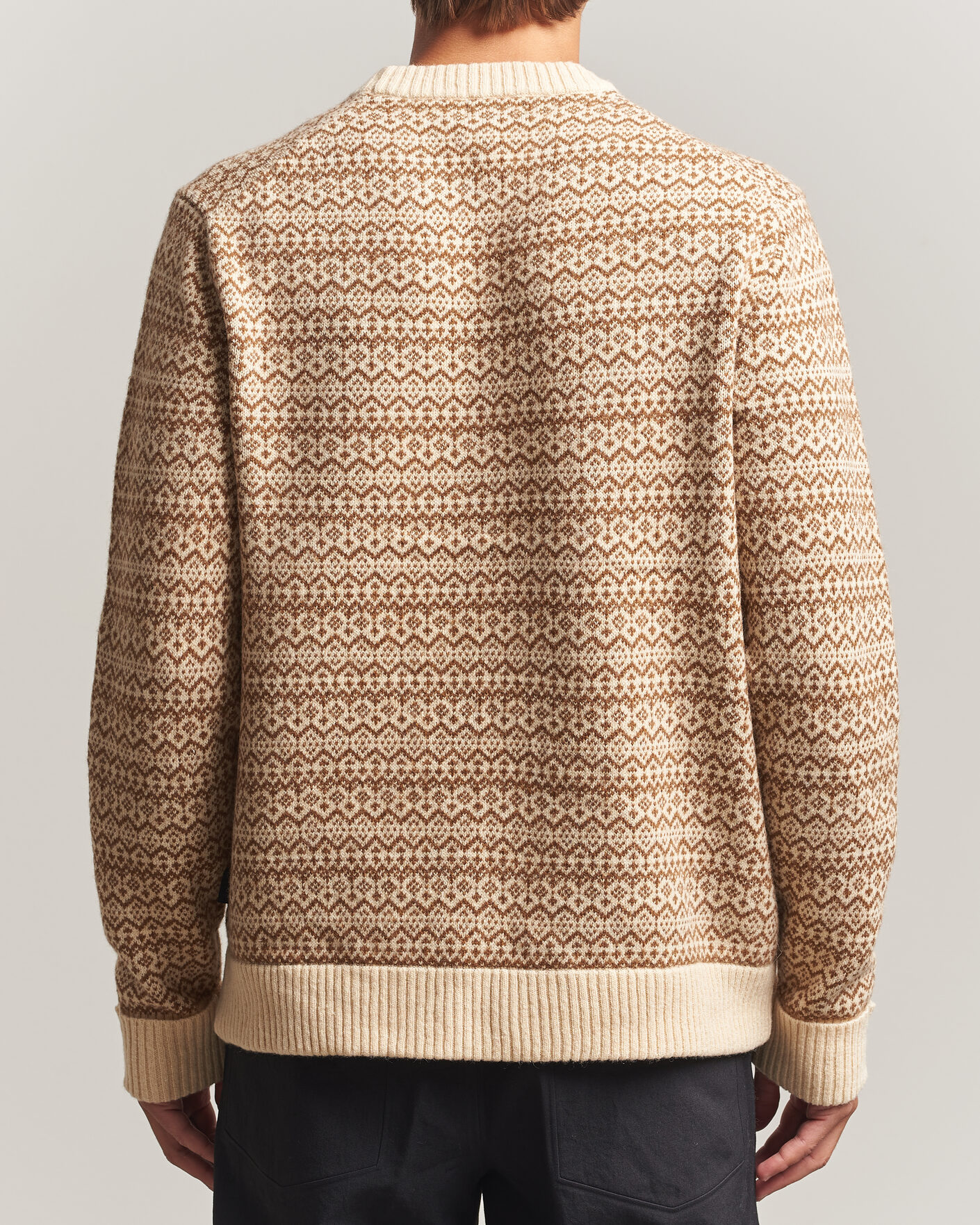 Homme | Pulls Et Tricots | Patagonia | Recycled Wool Blend Sweater Snow Squail Natural