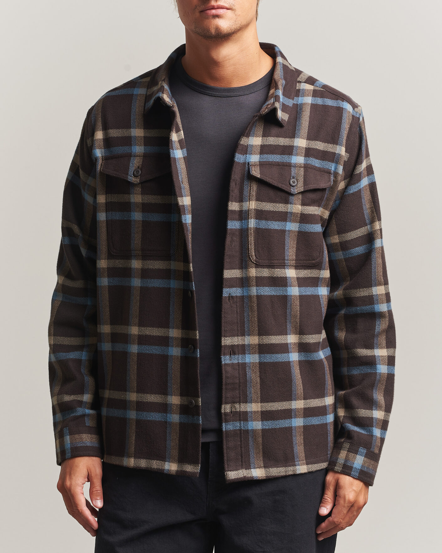 Homme | Chemises | Patagonia | Fjord Flannel Shirt Den Brown