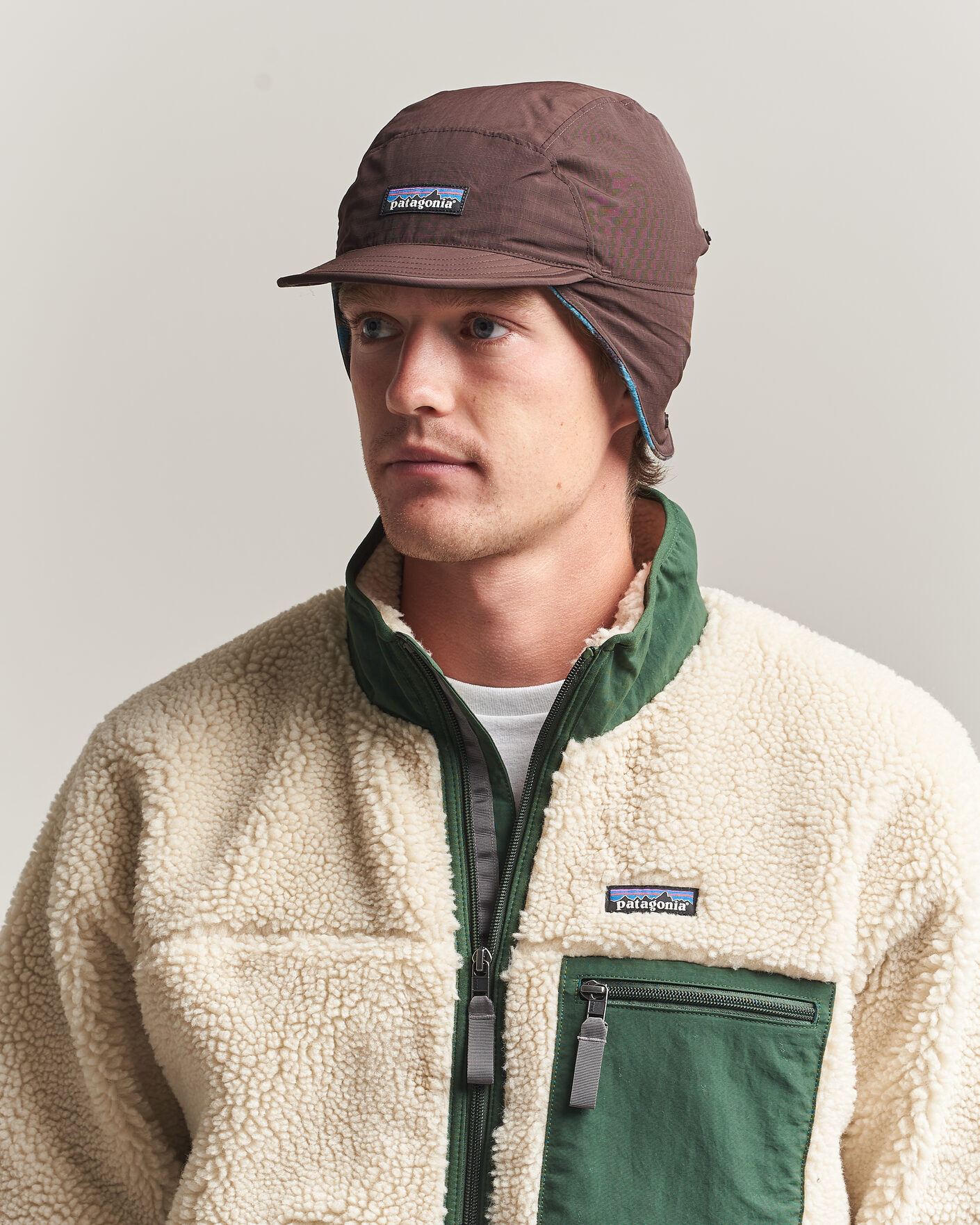 Homme | Bobs Et Casquettes | Patagonia | Isthmus Earflap Cap Den Brown