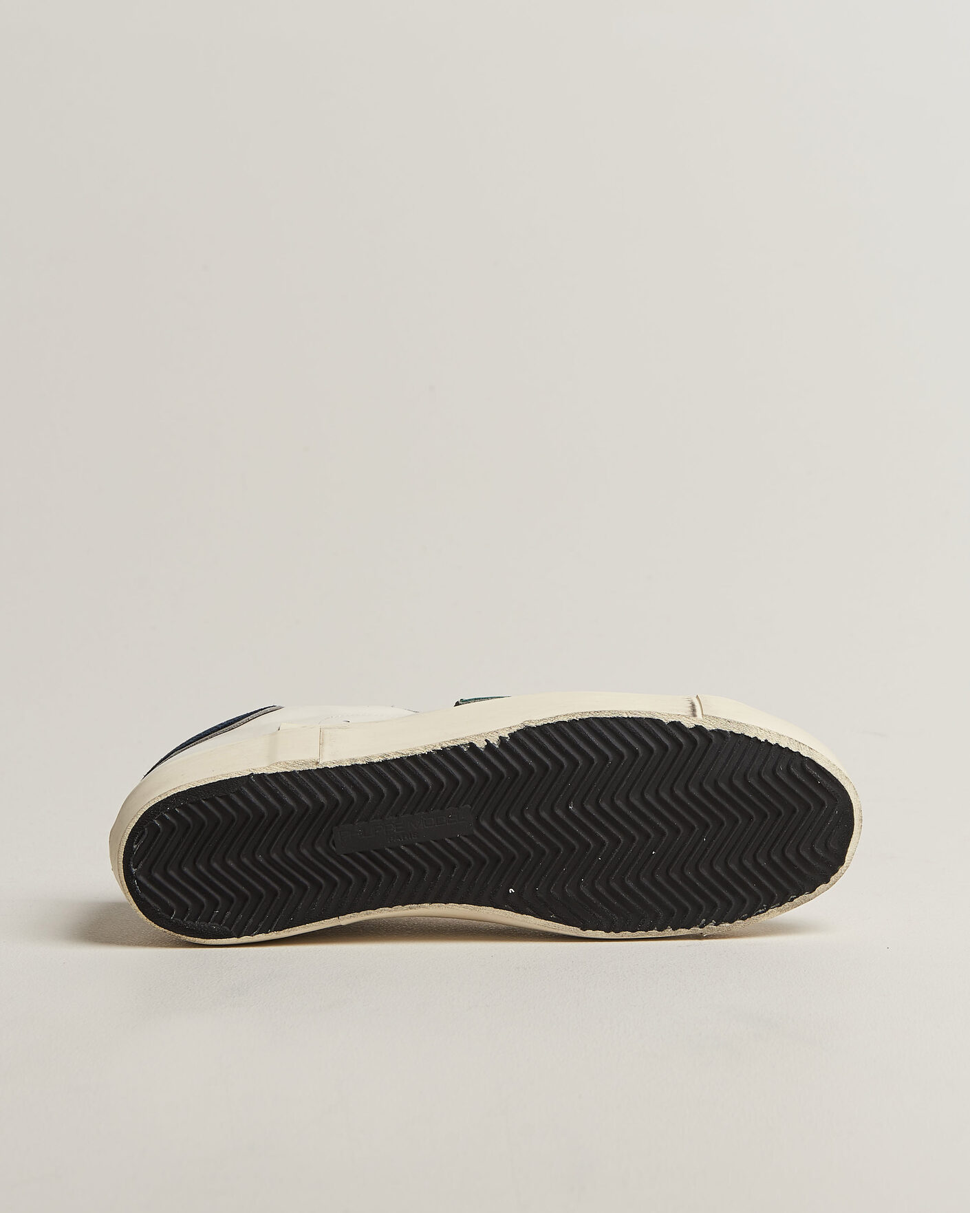 Homme | Baskets | Philippe Model | PRSX Low Top Suede Sneaker White/Blue
