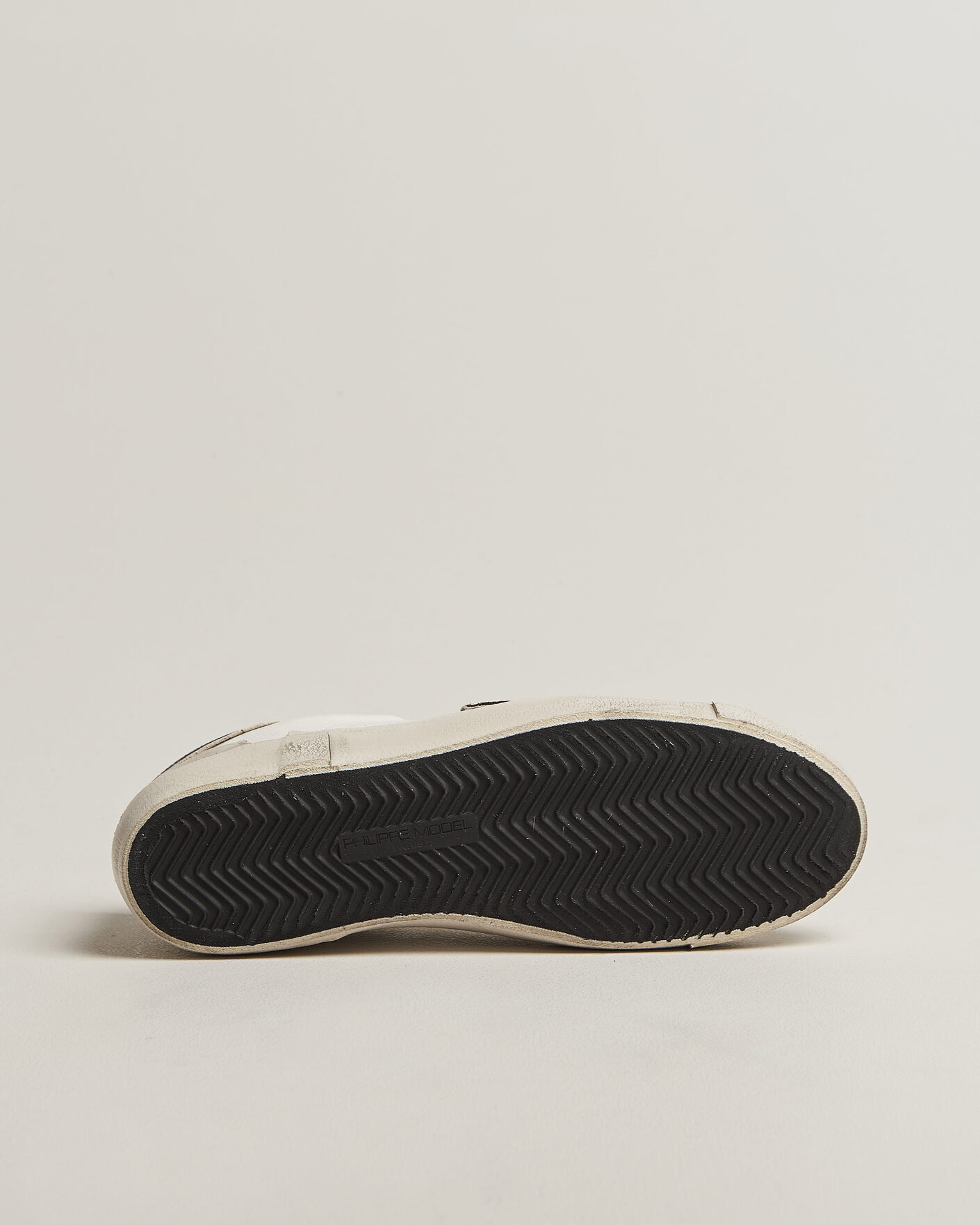 Homme | Baskets | Philippe Model | PRSX Low Top Suede Sneaker White/Black