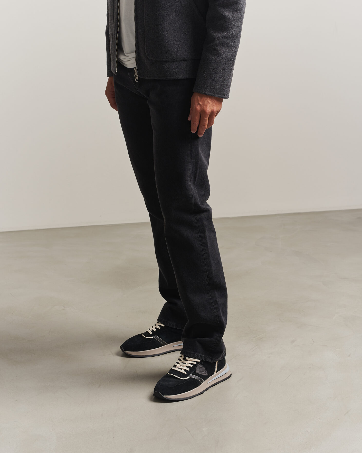 Homme | Baskets | Philippe Model | Tropez 2.1 Low Top Sneaker Black