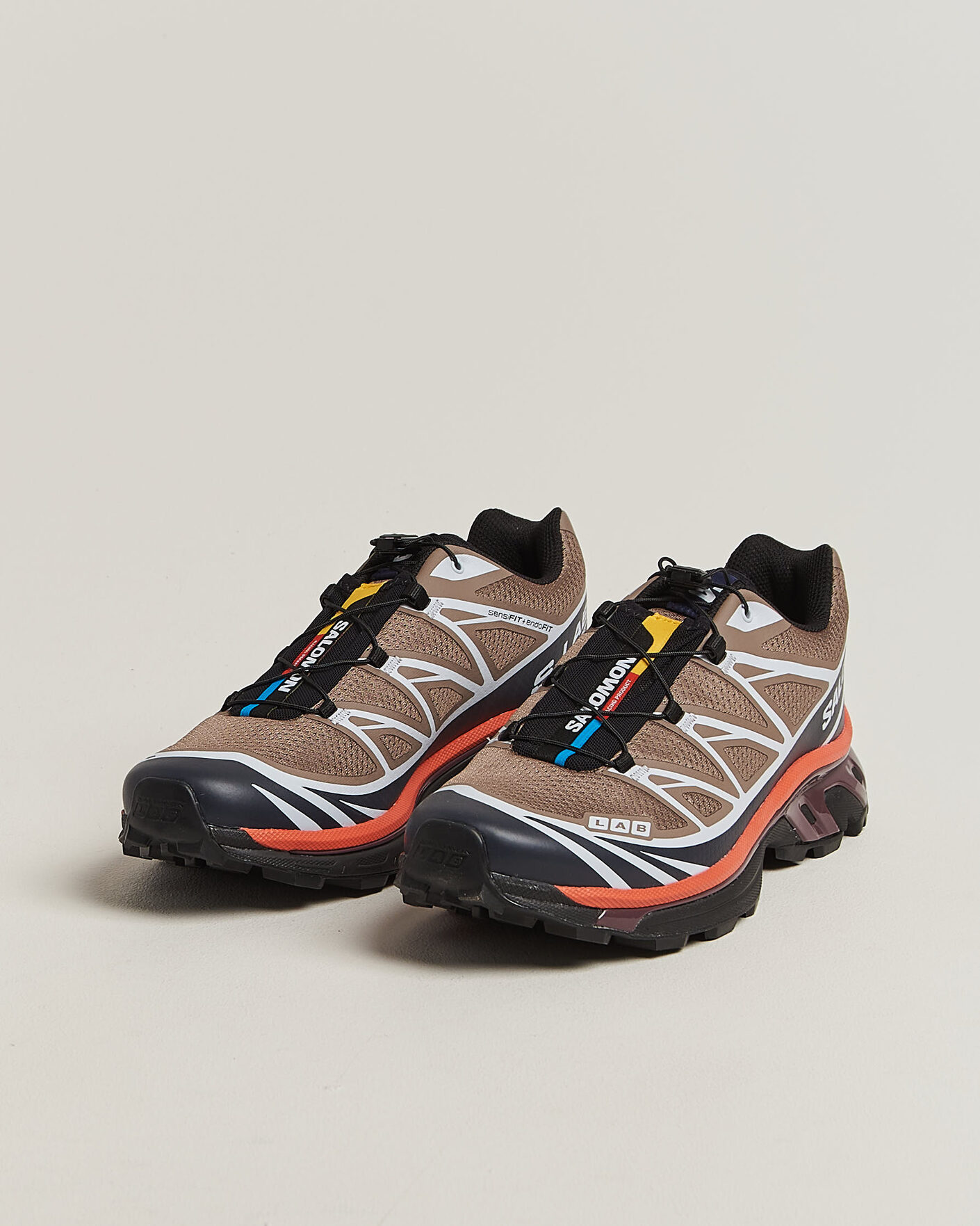Homme | Chaussures de trail | Salomon | XT-6 Sneakers Walnut/Maritime Blue