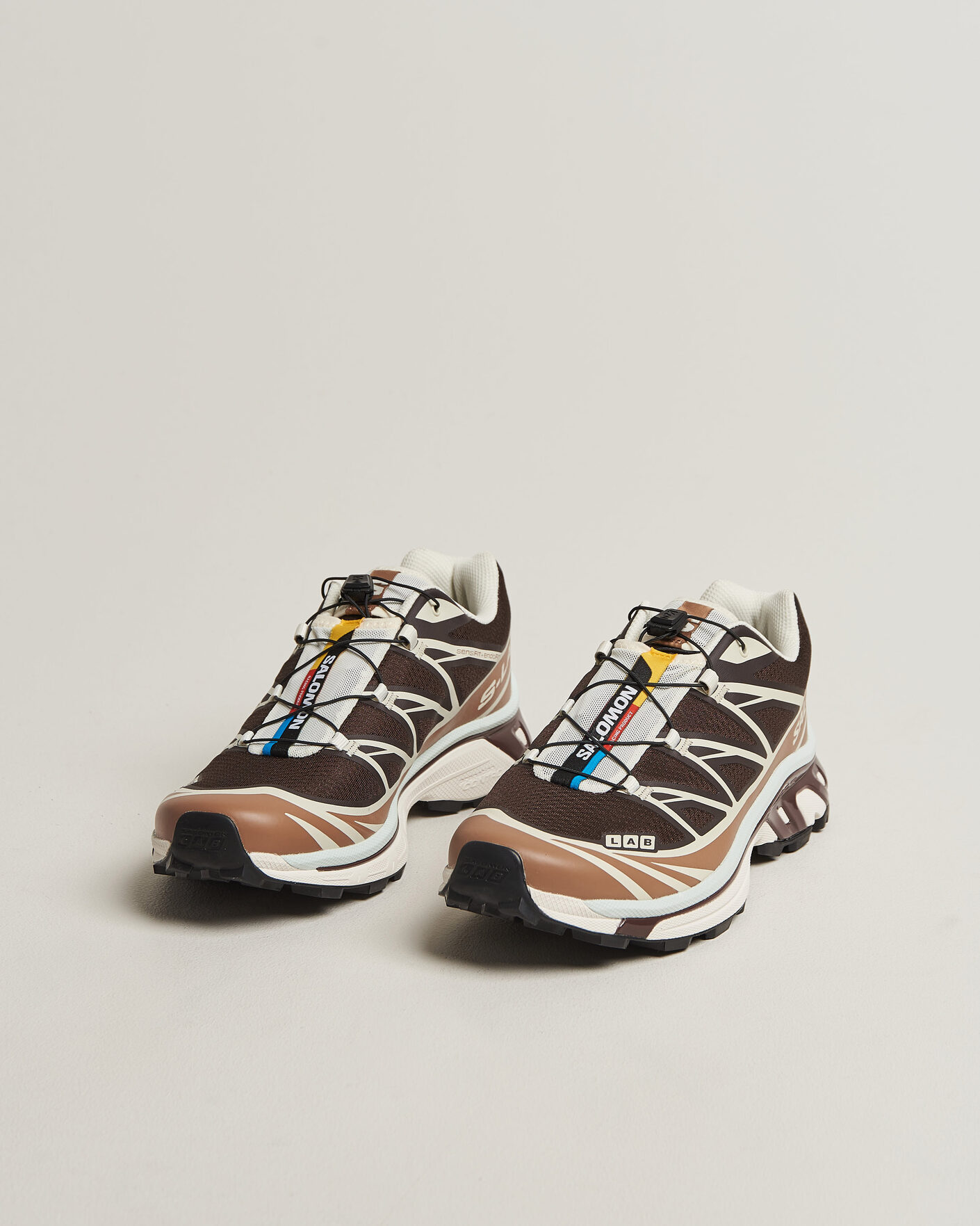 Homme | Chaussures de trail | Salomon | XT-6 Sneakers Black Coffee/Burro