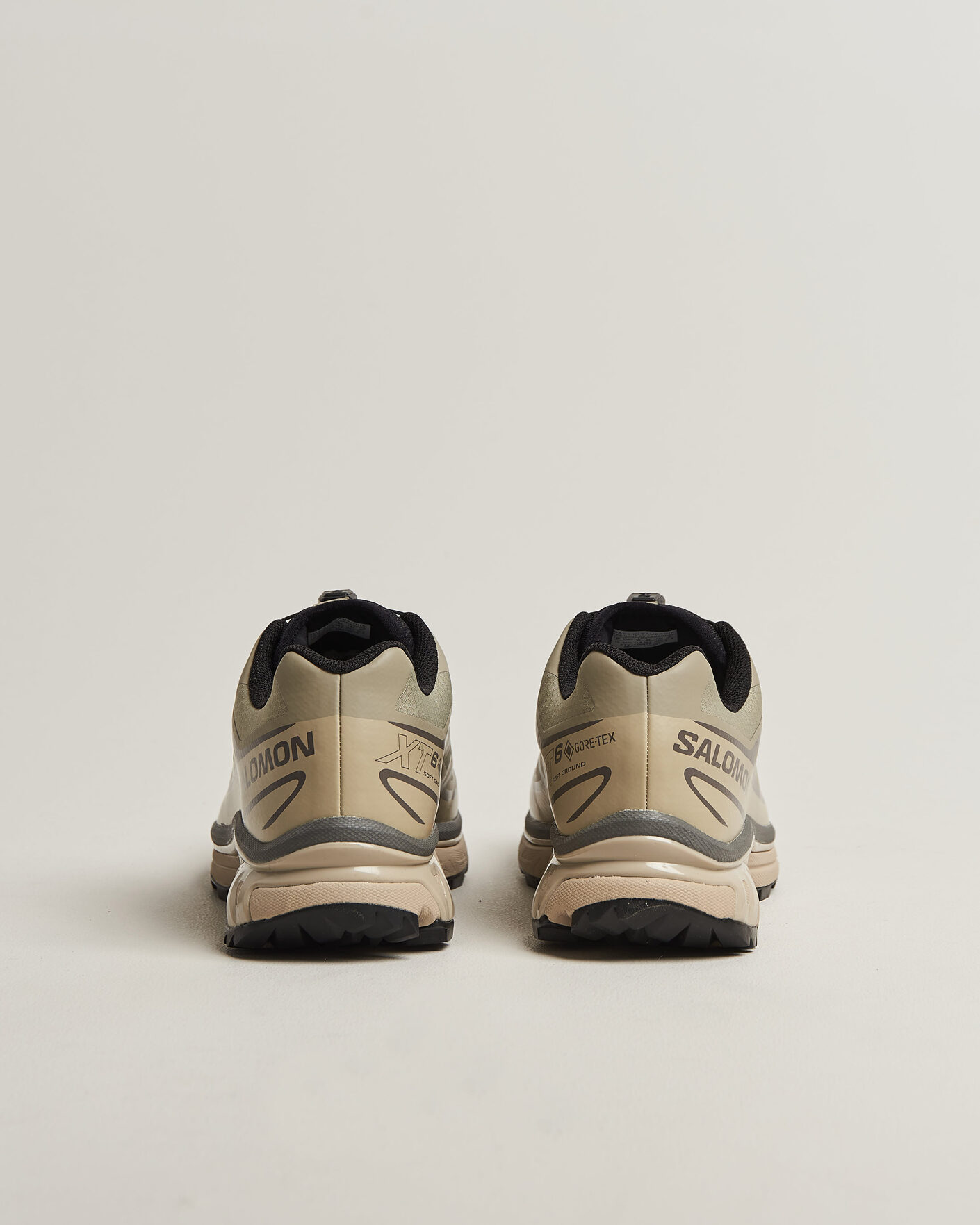 Homme | Chaussures de trail | Salomon | XT-6 GTX Sneakers White Pepper/Silver Sage