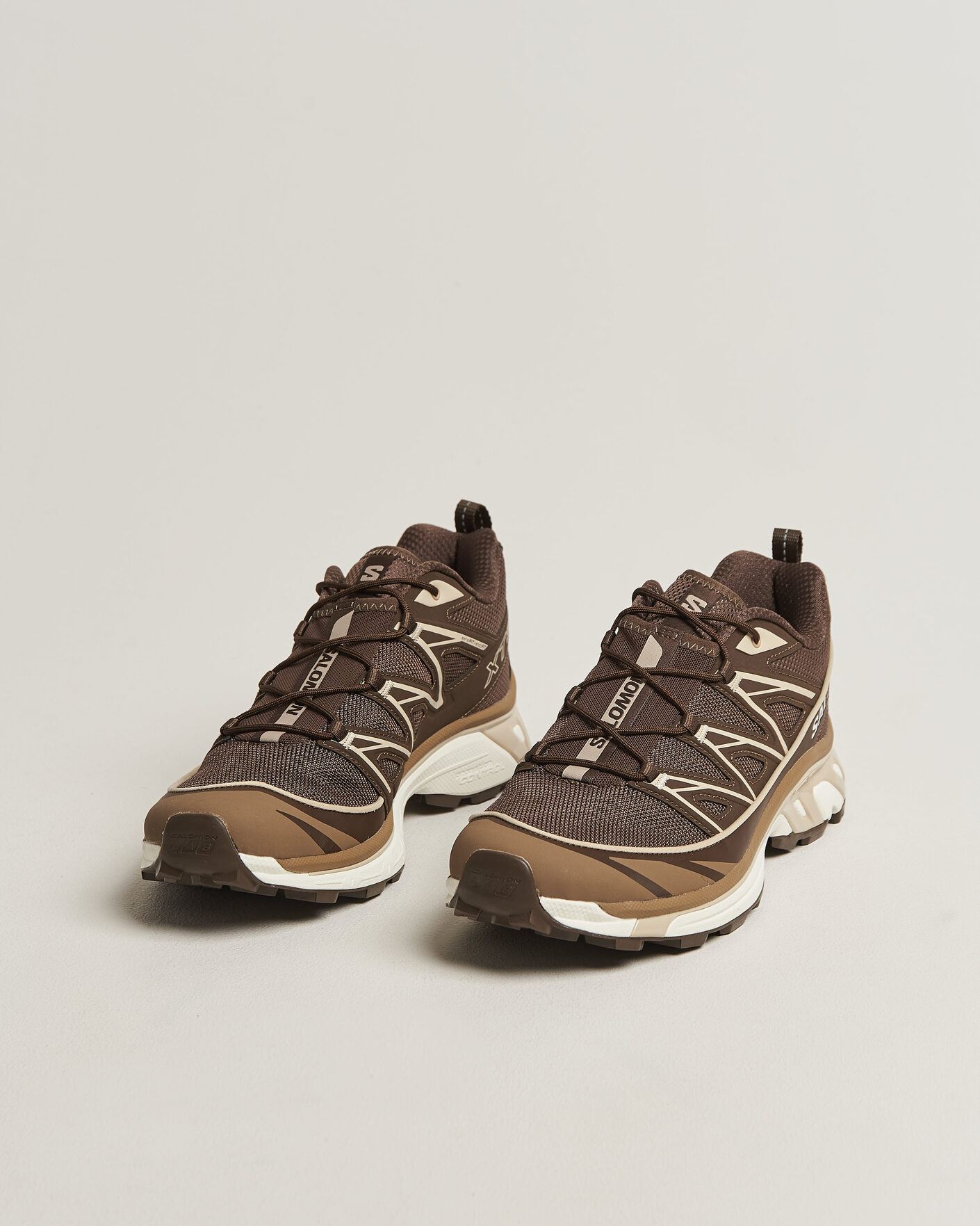 Homme | Chaussures de trail | Salomon | XT-6 Expanse Sneakers Earth Brown/White Pepper