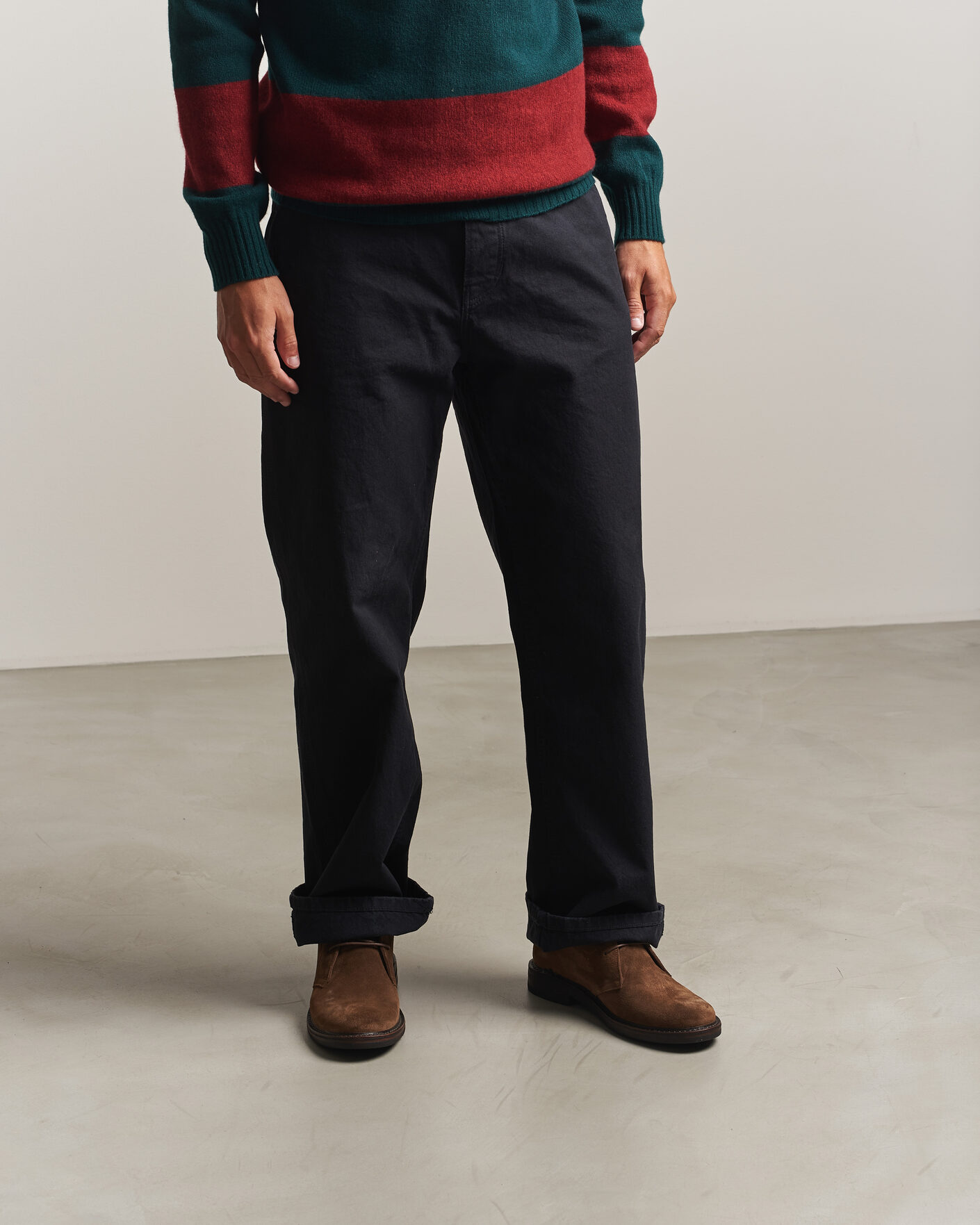 Homme | Bottes | Astorflex | Greenflex Dainite Desert Boot Dark Khaki Suede