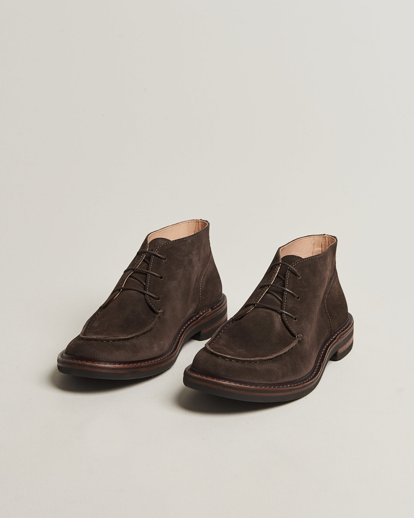 Homme | Bottes | Astorflex | Deukeflex Dainite Chukka Boot Dark Brown Suede