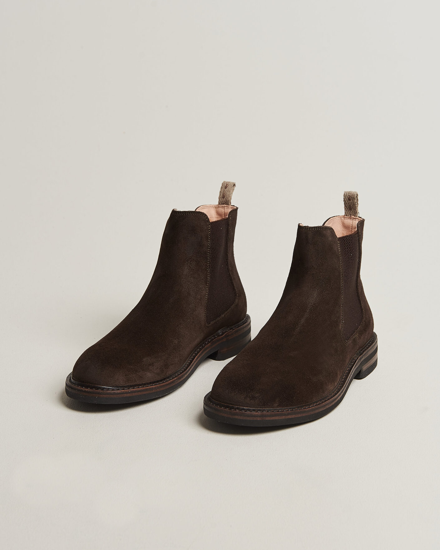 Homme | Bottes | Astorflex | Kudoflex Dainite Chelsea Boot Dark Brown Suede