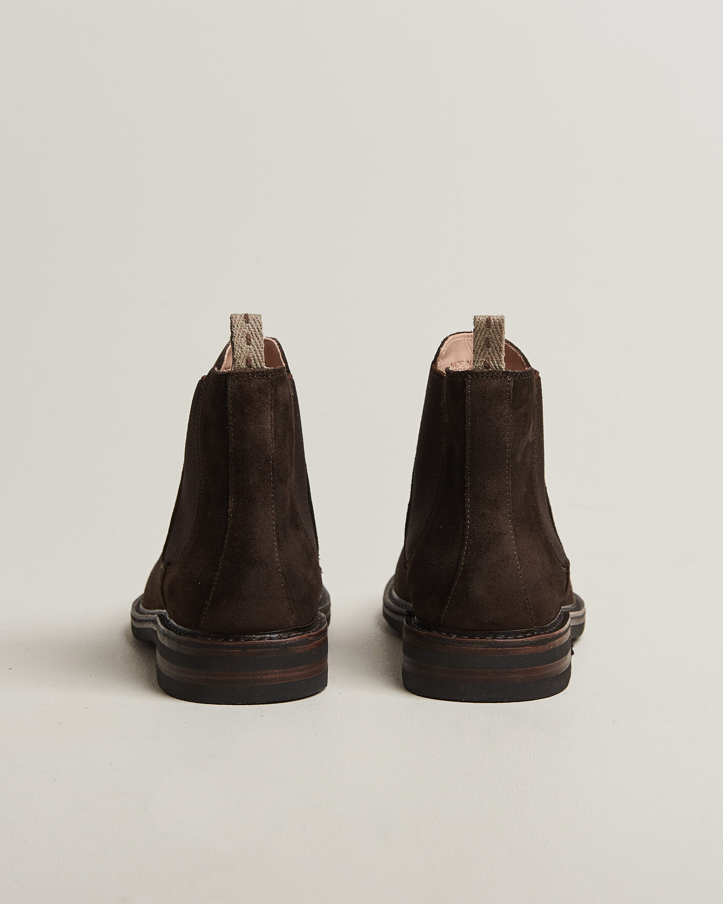 Homme | Bottes | Astorflex | Kudoflex Dainite Chelsea Boot Dark Brown Suede