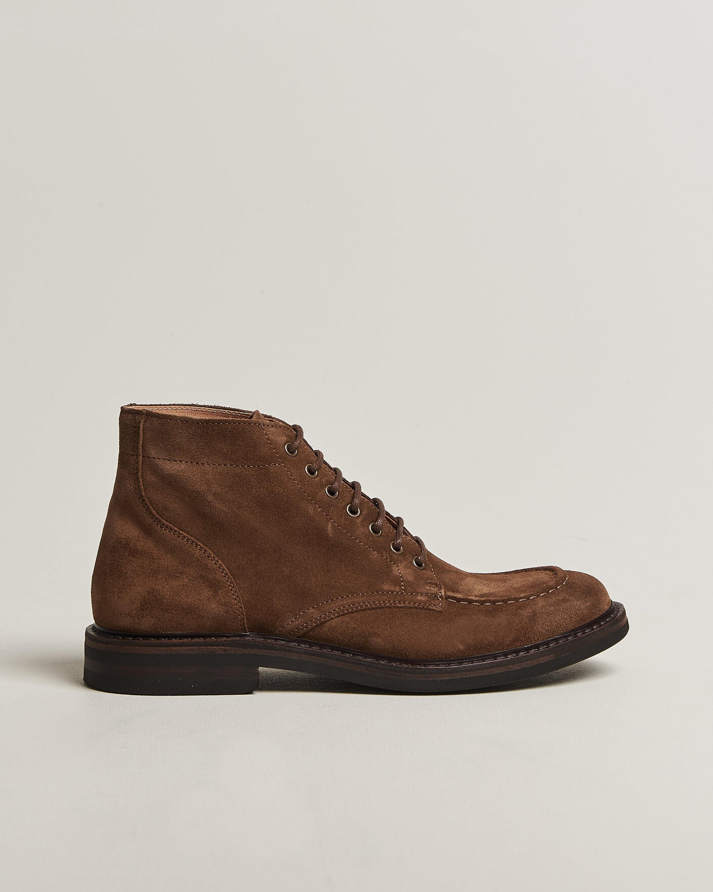 Homme | Bottes | Astorflex | Nuvoflex Dainite Lace Up Boot Dark Khaki Suede