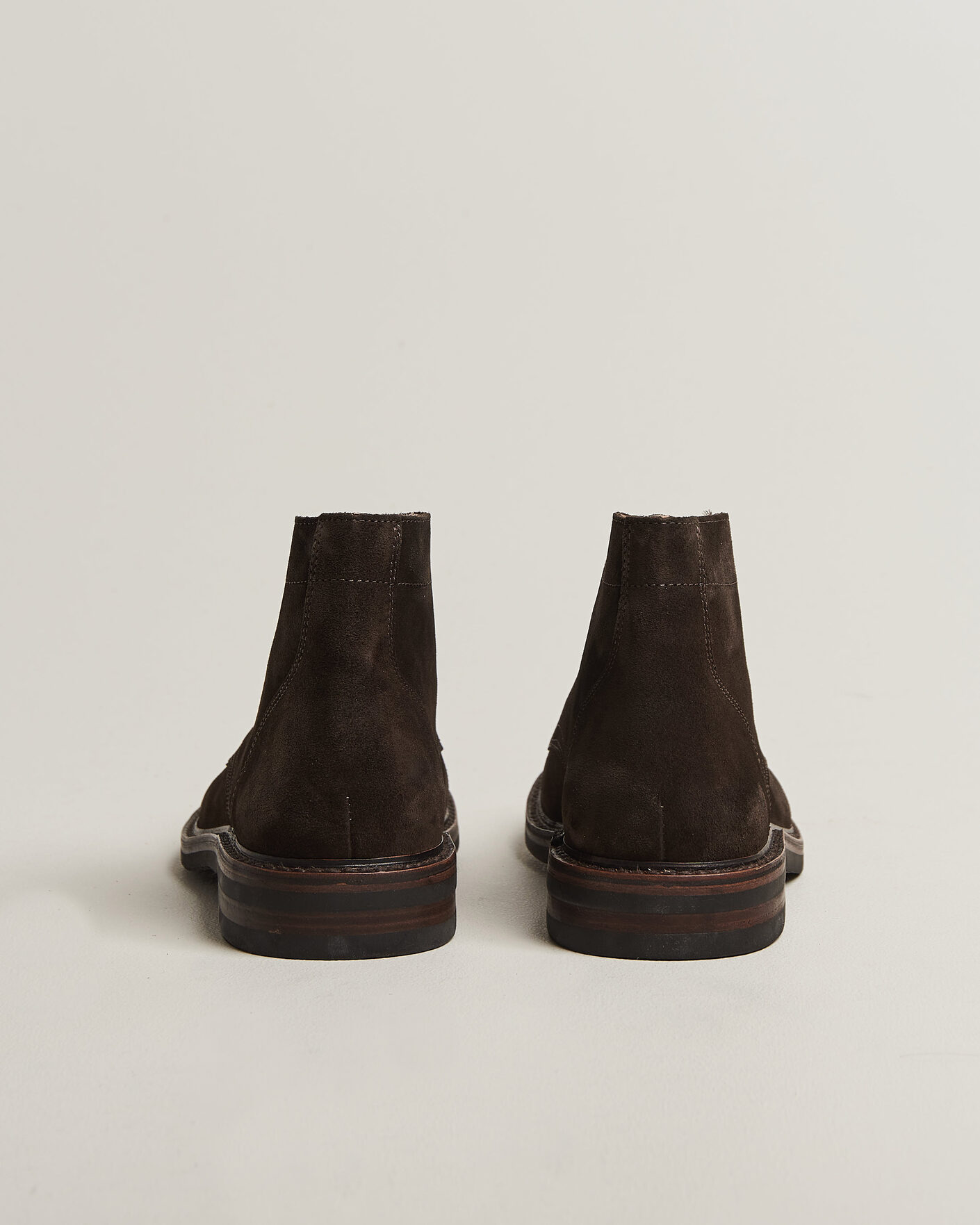 Homme | Bottes | Astorflex | Nuvoflex Dainite Lace Up Boot Dark Brown Suede