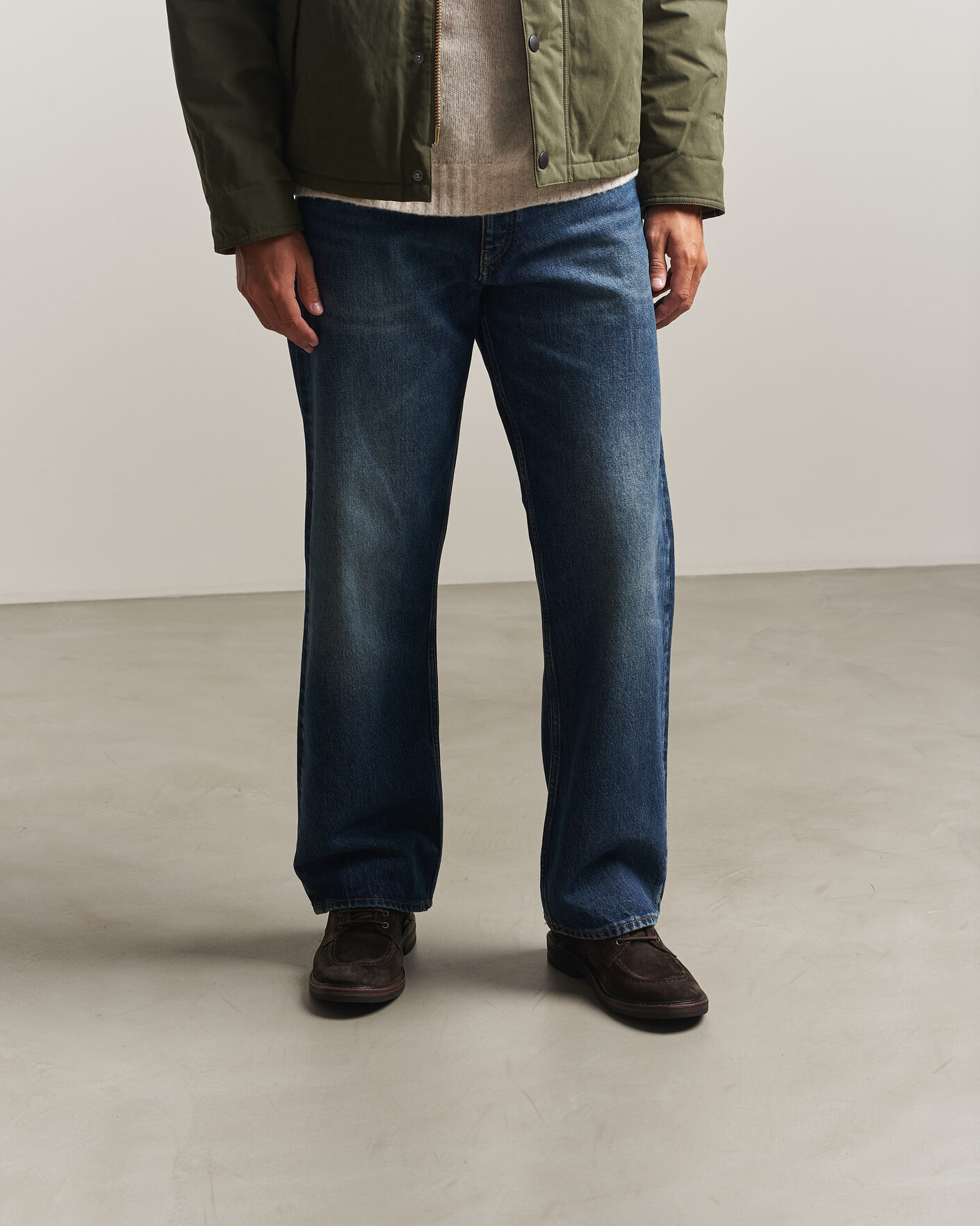 Homme | Bottes | Astorflex | Nuvoflex Dainite Lace Up Boot Dark Brown Suede