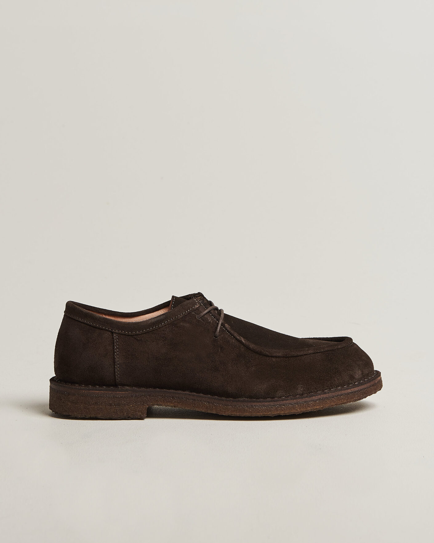 Homme | Derbies | Astorflex | Artflex Moc Toe Dark Brown Suede