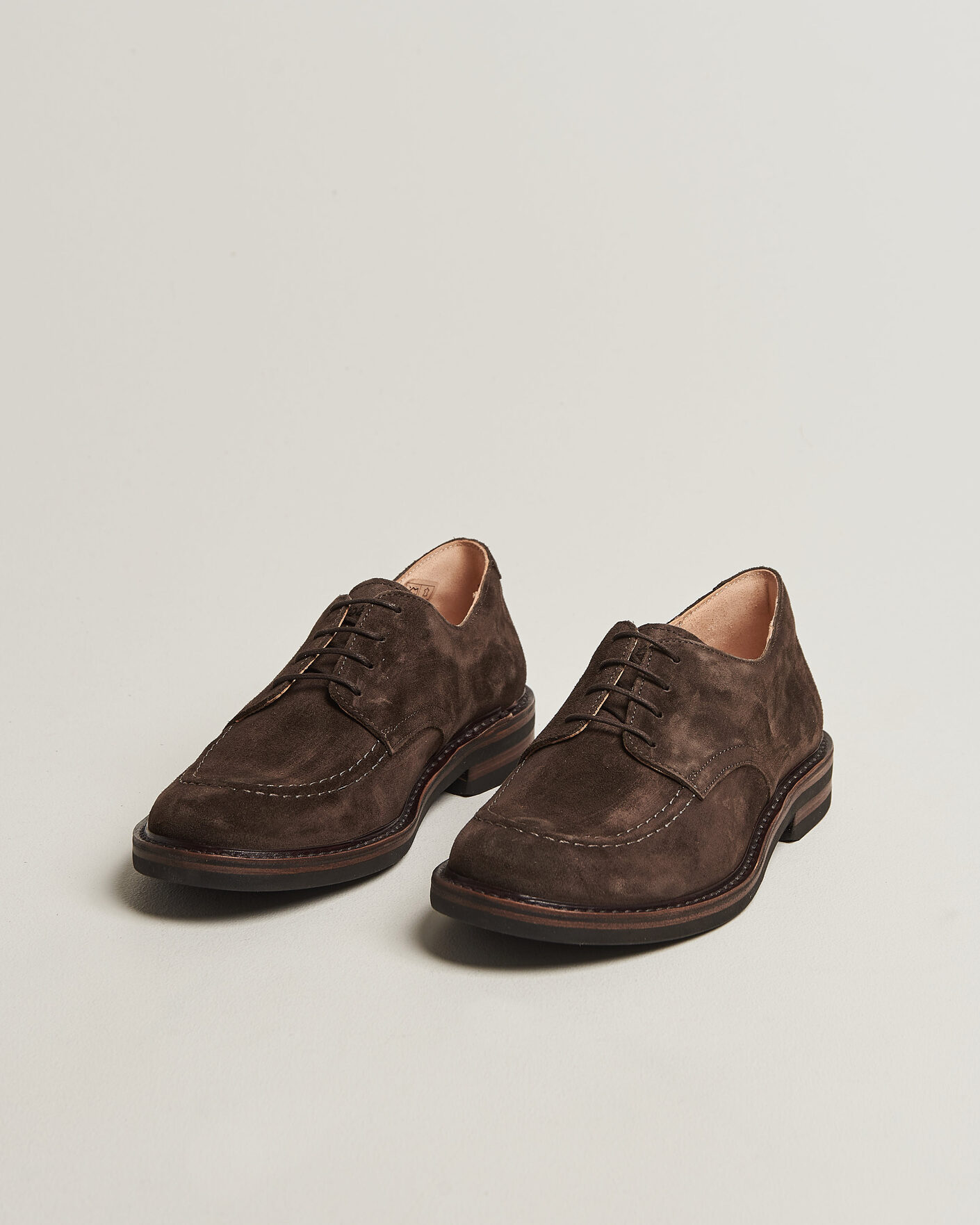 Homme | Derbies | Astorflex | Carlflex Moc Toe Dark Brown Suede