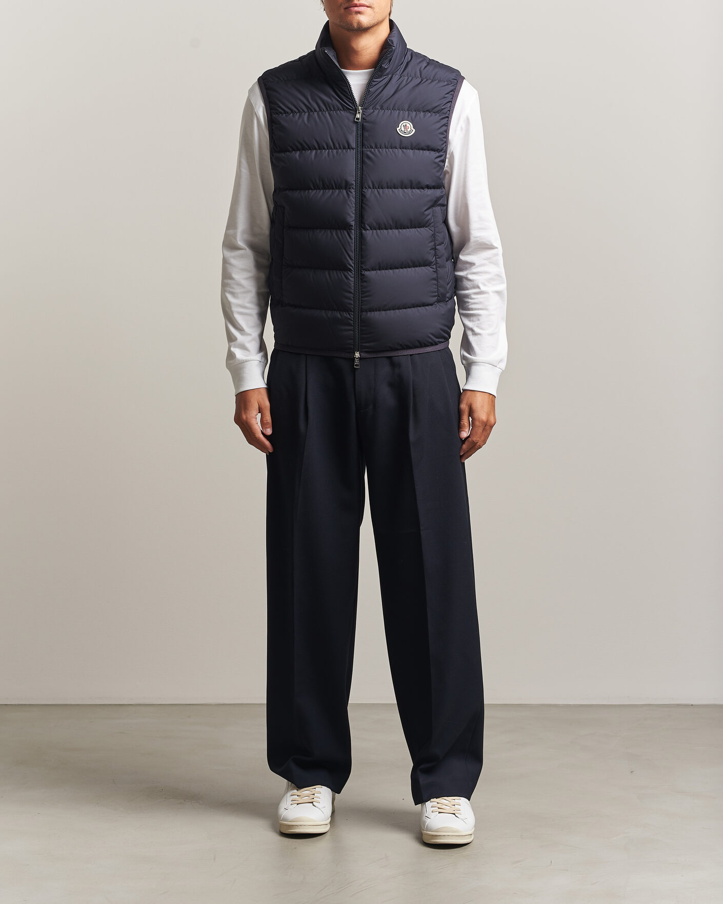Homme | Gilets | Moncler | Contrin Down Vest Navy