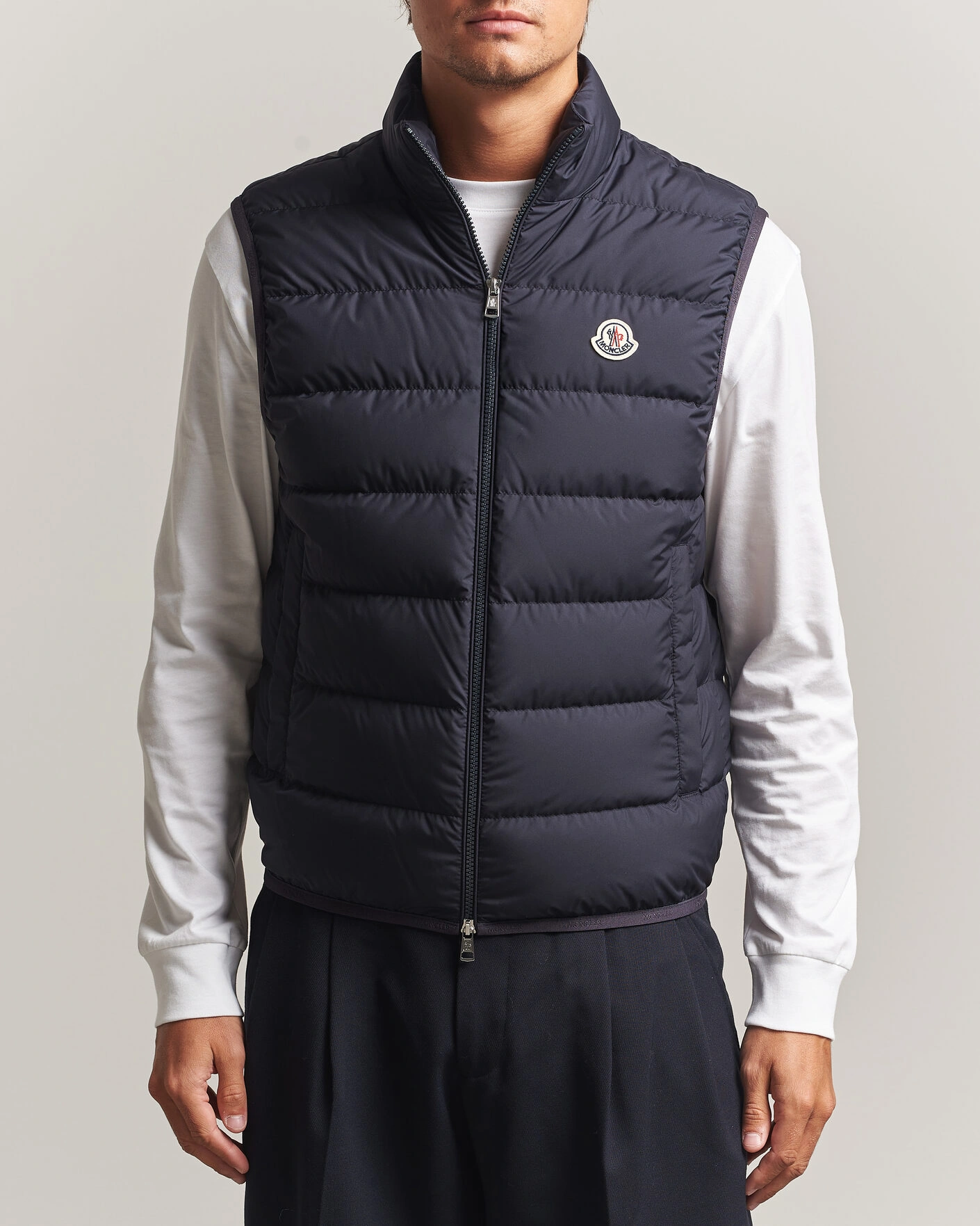 Homme | Gilets | Moncler | Contrin Down Vest Navy