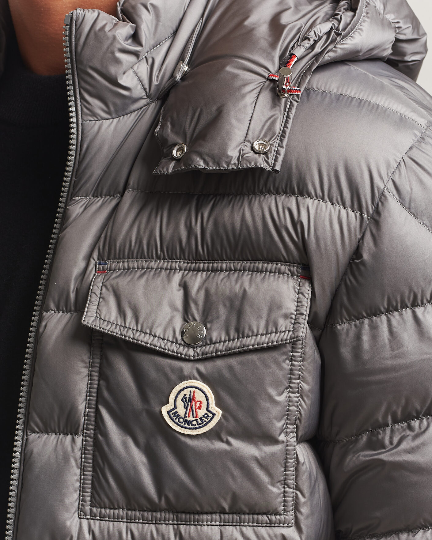 Homme | Manteaux Et Vestes | Moncler | Verith Hooded Down Jacket Grey