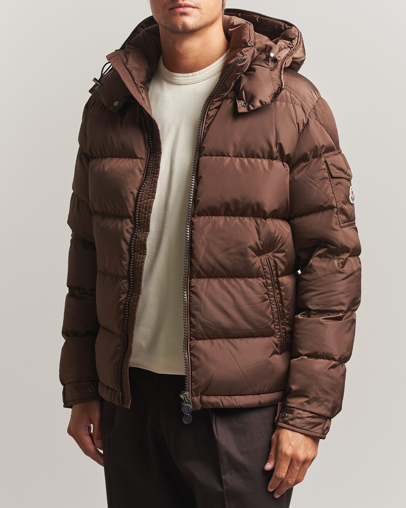 Homme | Manteaux Et Vestes | Moncler | Maya Jacket Matte Brown
