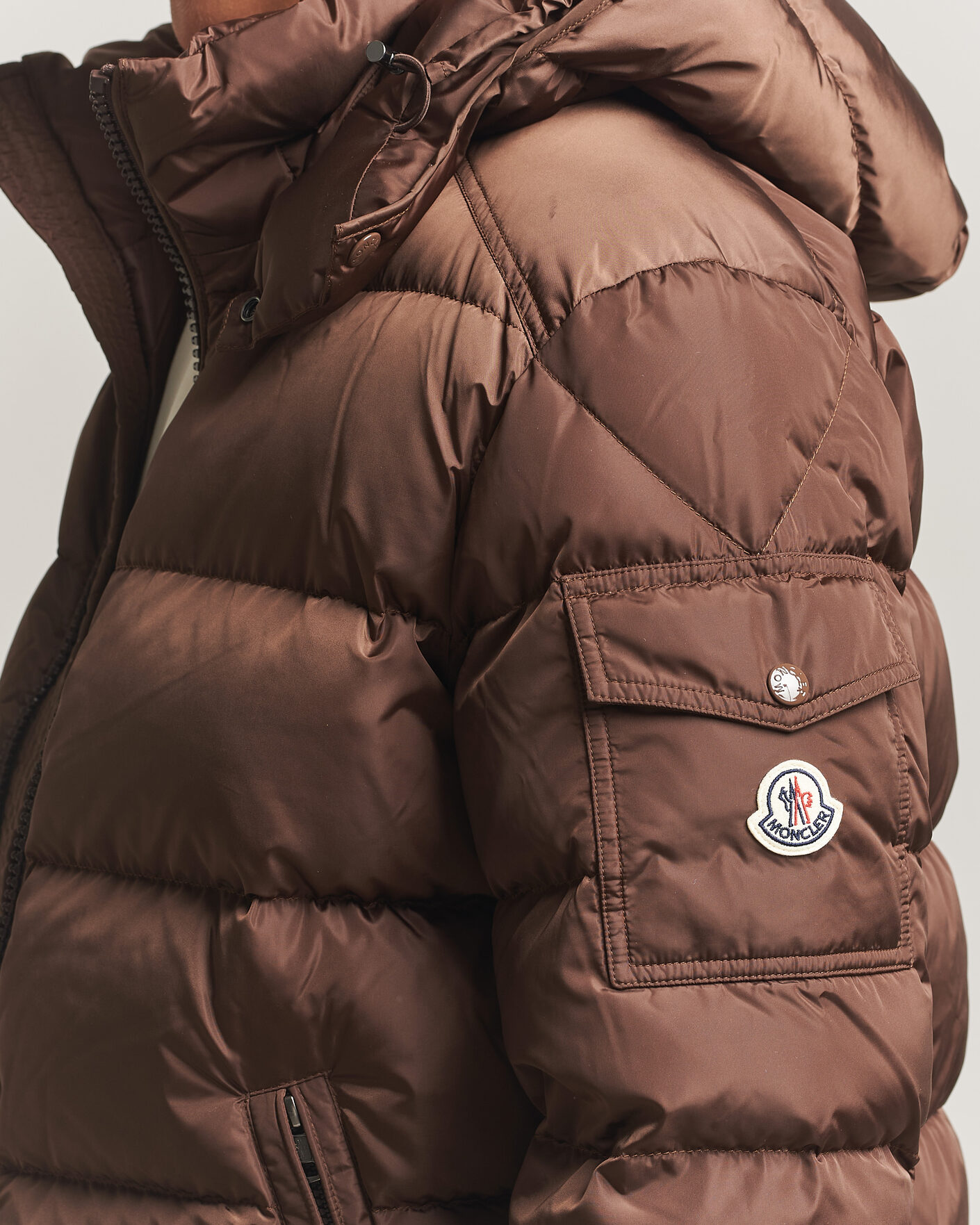 Homme | Manteaux Et Vestes | Moncler | Maya Jacket Matte Brown