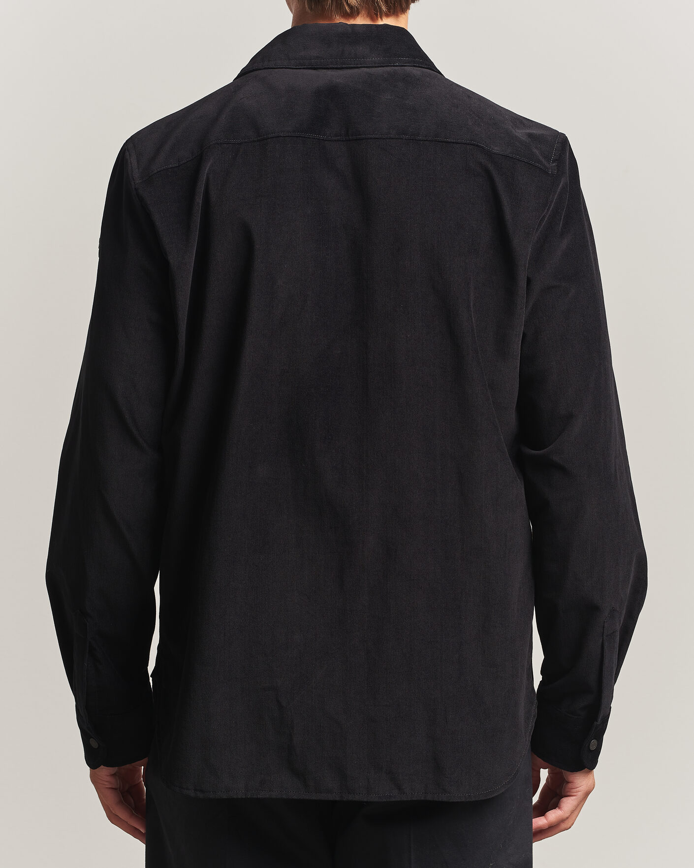 Homme | Chemises | Moncler | Corduroy Overshirt Black