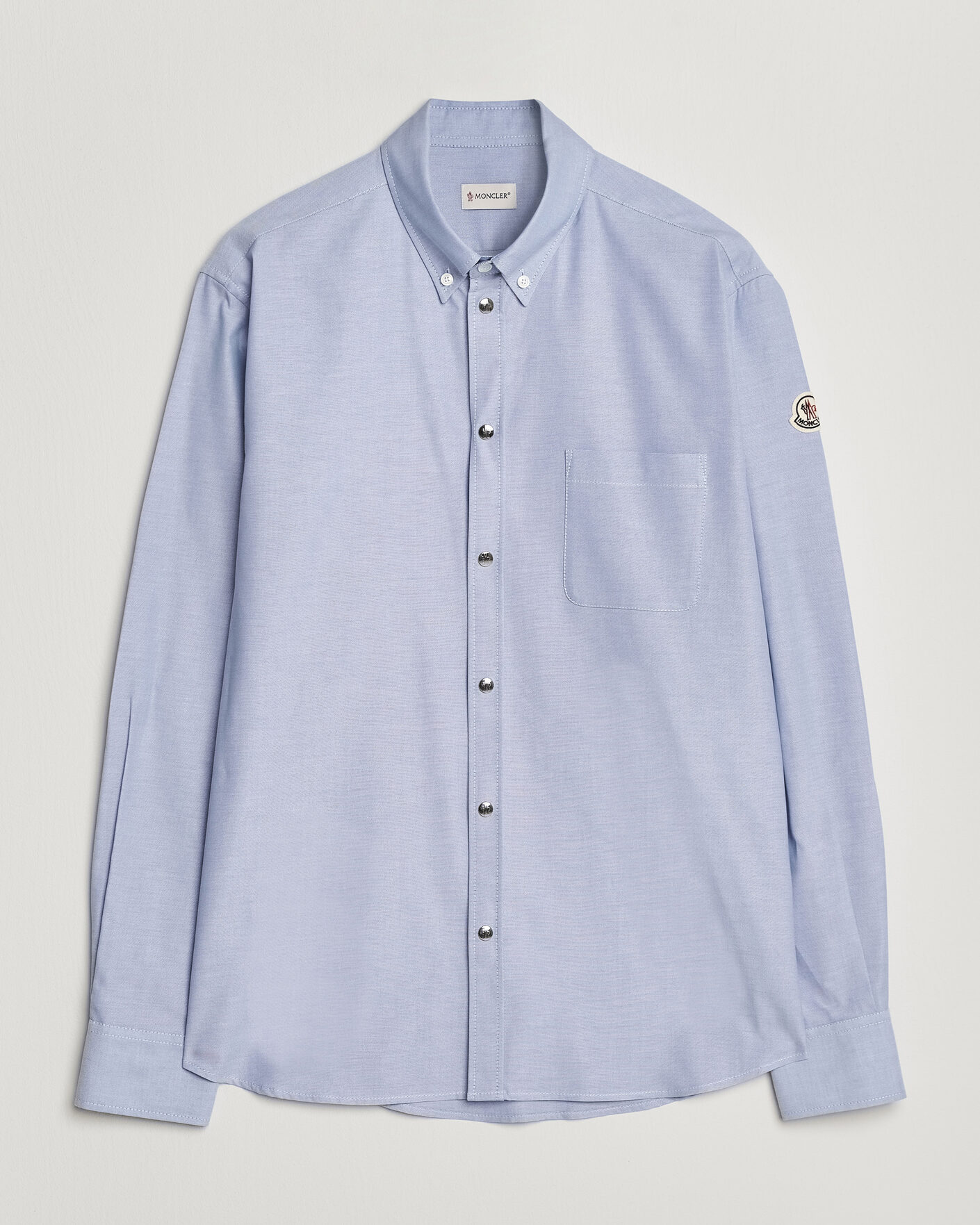Homme | Chemises | Moncler | Popeline Shirt Light Blue
